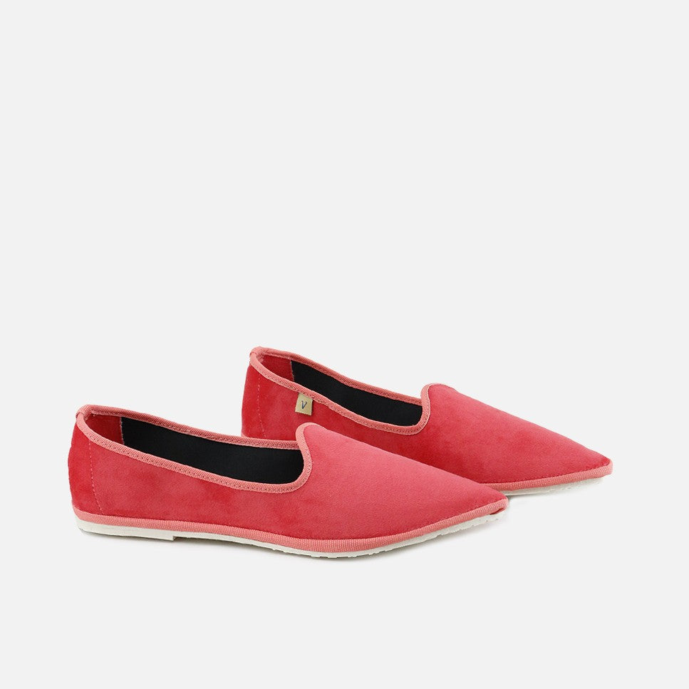 Slipper Afilada Velluto Coral Eli By Venezianas | Eli 1957
