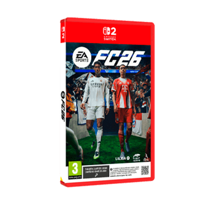 Juego EA Sports FC 26 para Nintendo Switch 2 - PREVENTA PAL EU - Nuevo Original Precintado - PREVENTA - Entrega a partir de 26/09/2025