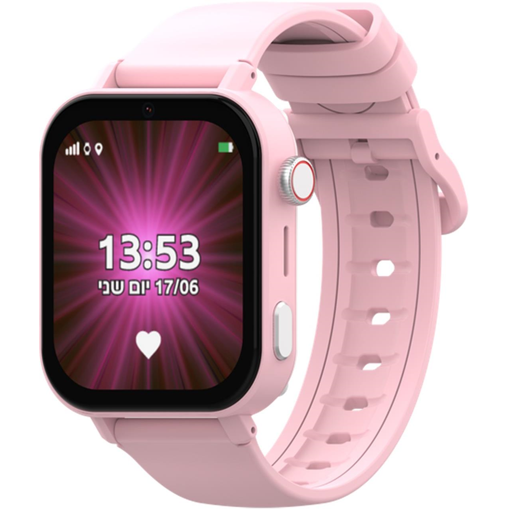 Reloj Inteligente Holawatch "X Plus Pink Android" rosa. Con correas intercambiables, protector de pantalla y GPS (Cefa 01137)
