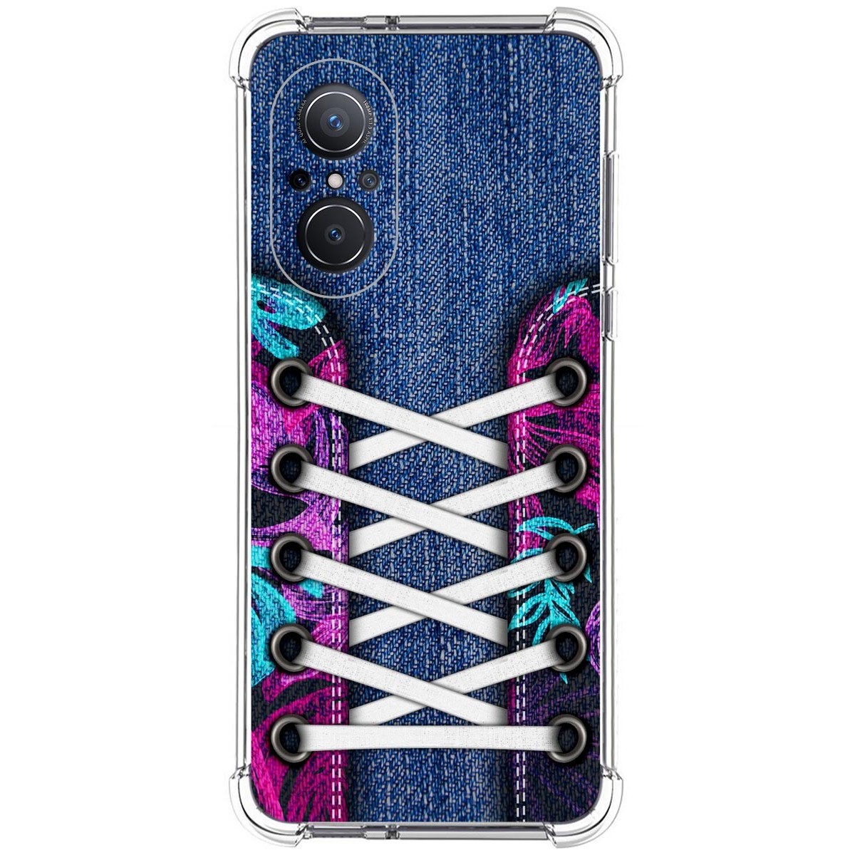 Funda Silicona Antigolpes para Huawei Nova 9 SE diseño Zapatillas 06 Dibujos