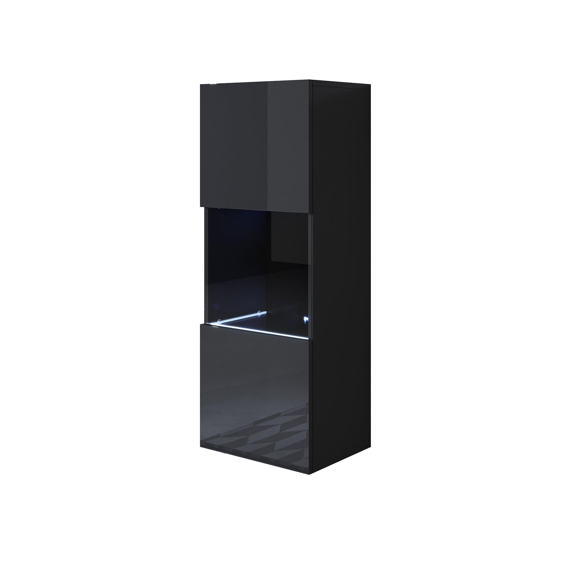 MB Muebles Bonitos - Vitrina Salón, Ancho 40cm, Colgante, Patas 2cm o 12cm, Más Colores, Modelo Luke V3