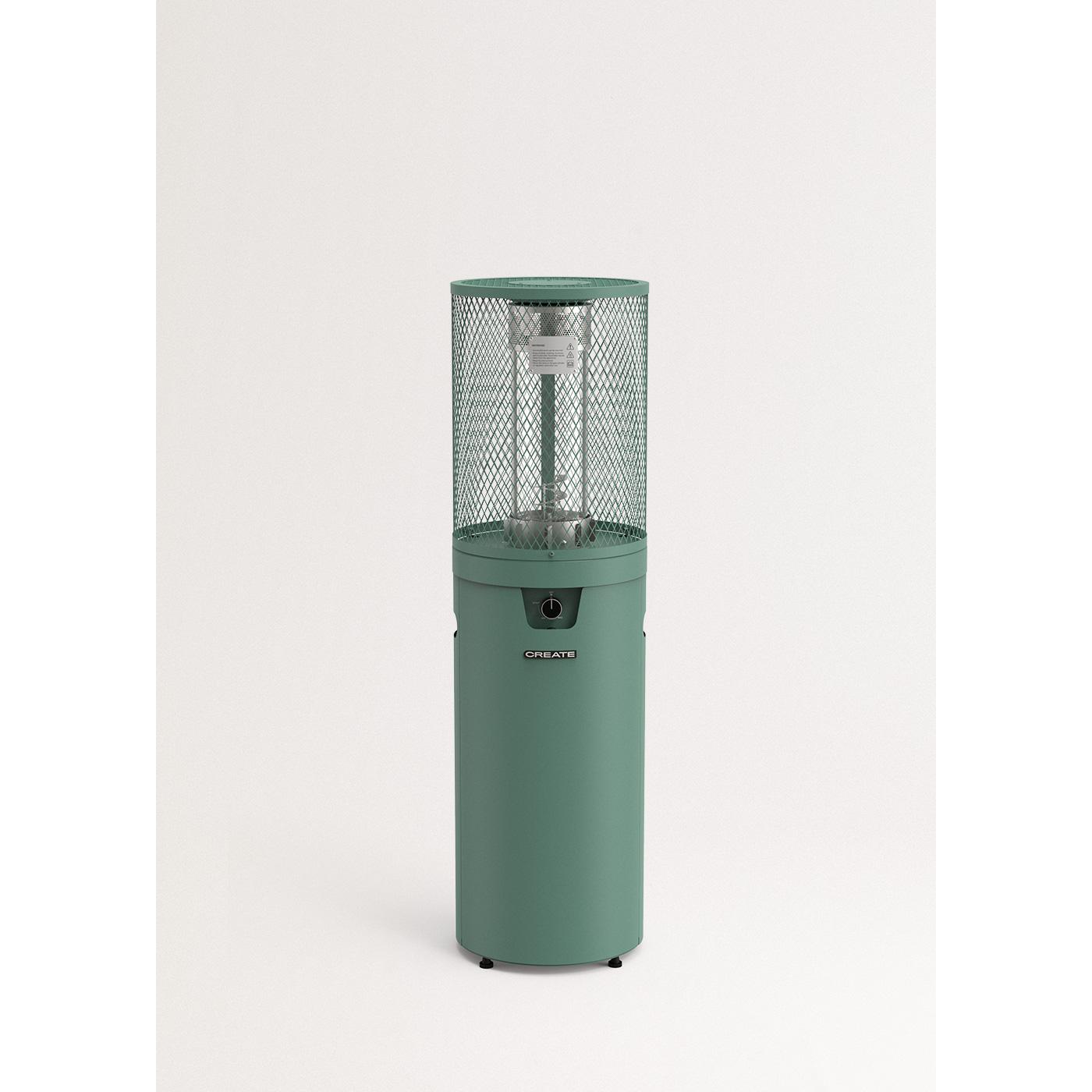CREATE - Calefactor de gas 8kW para terrazas y exteriores - FIRE ROUND HEATER