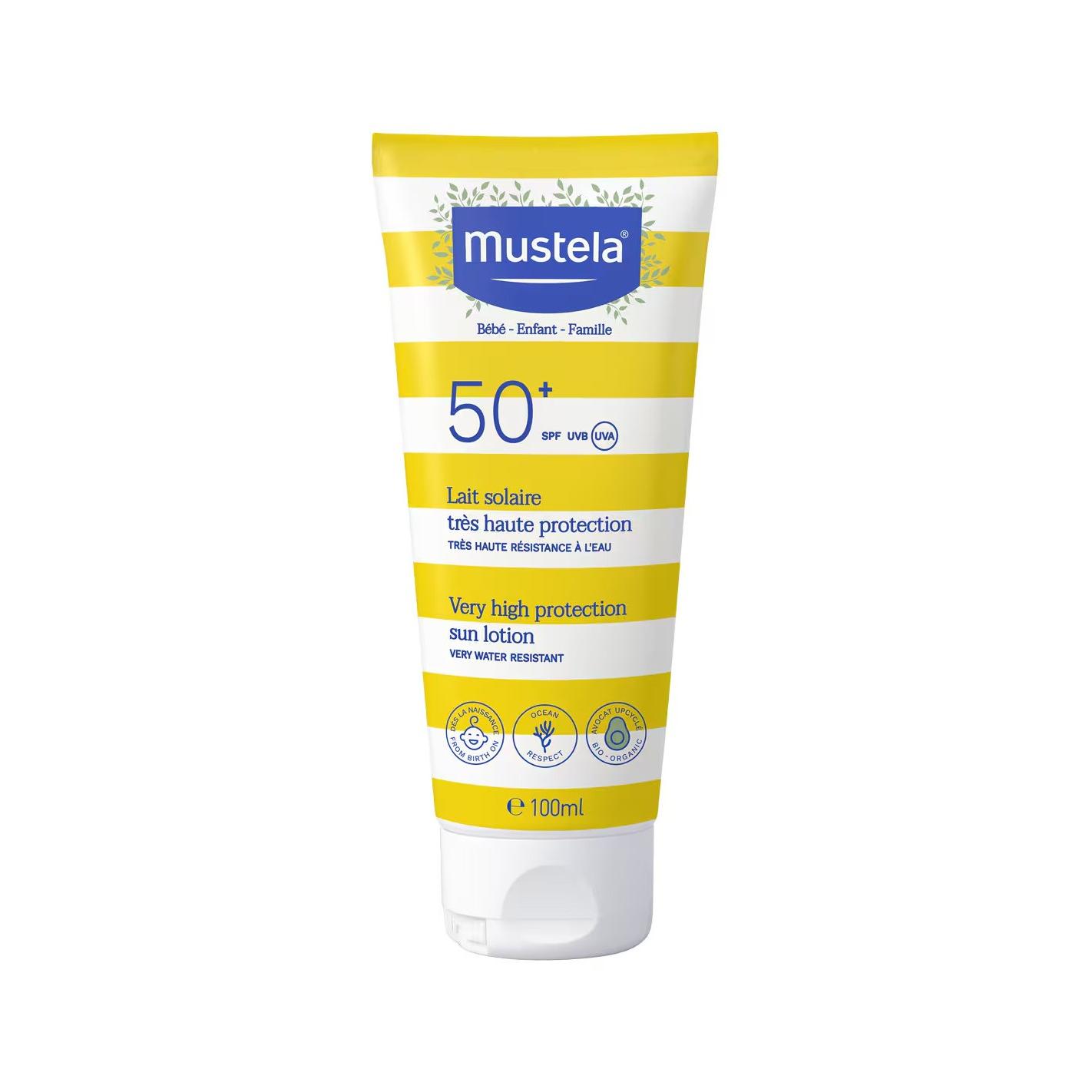Mustela Leche Solar 100 ml Todo tipo de pieles