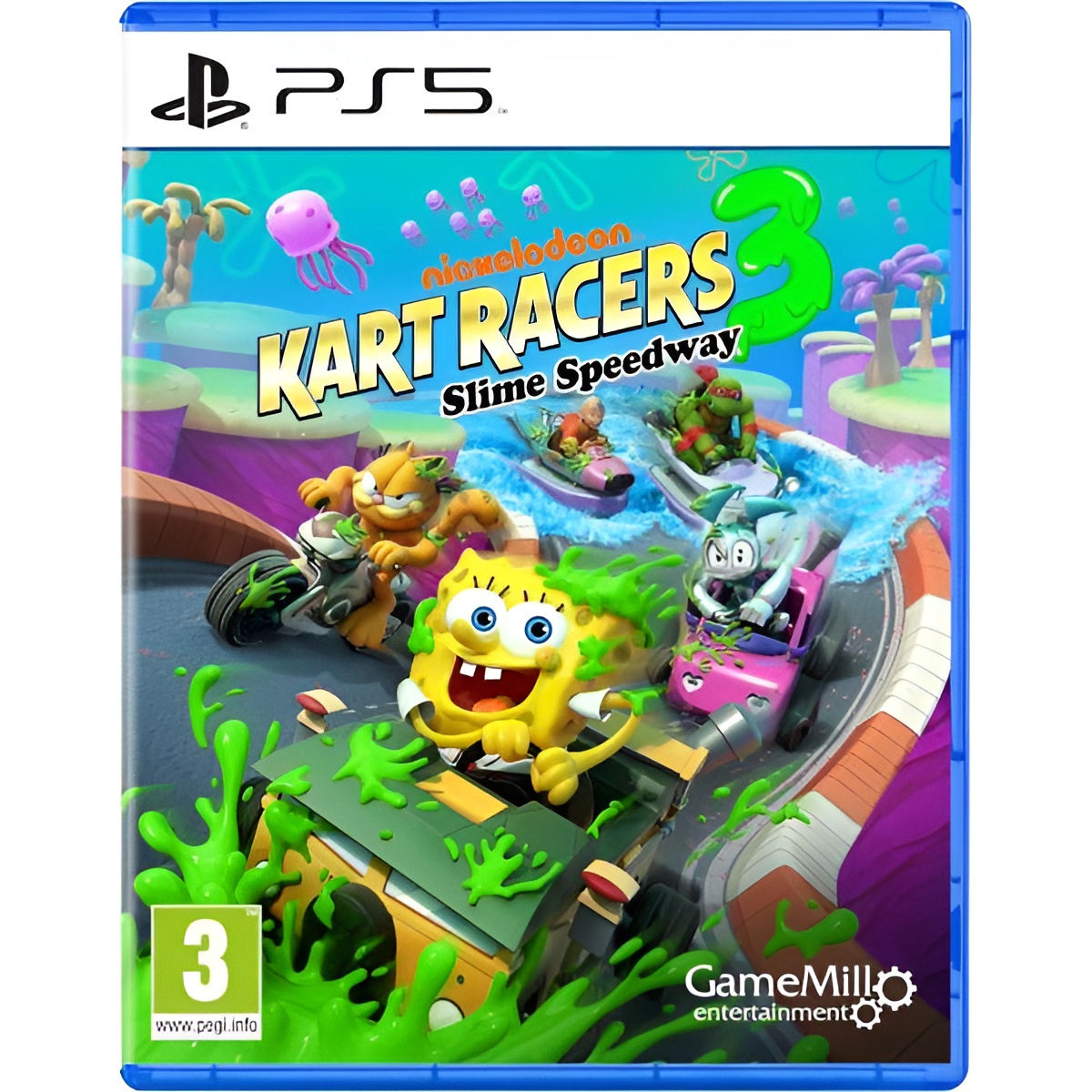 Nickelodeon Kart Racers 3 Slime Speedway - Ps5 - Nuevo precintado - PAL España