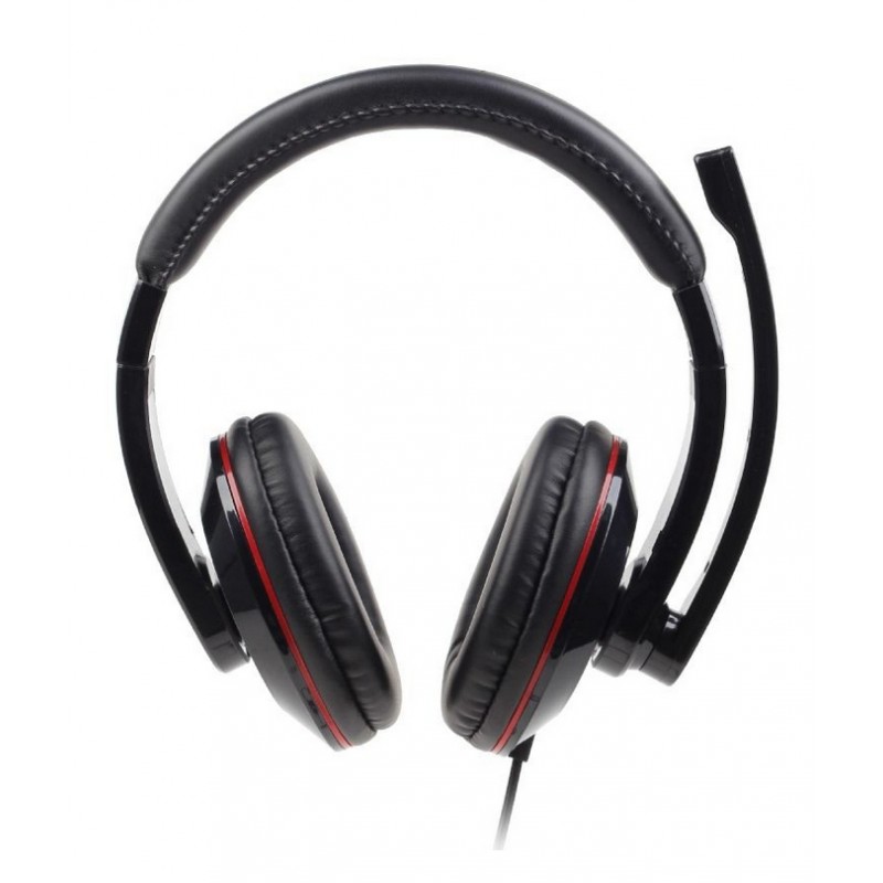Gembird - MHS-U-001 auricular y casco Auriculares Alámbrico Diadema Llamadas/Música Negro MHS-U-001