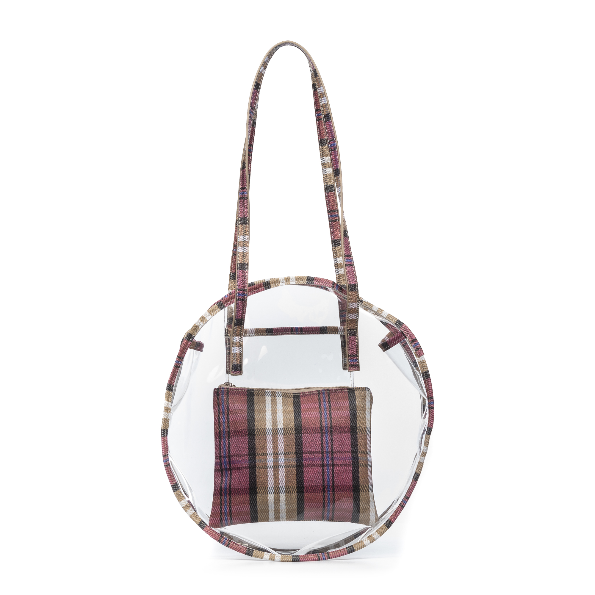 Iria Quintana. Asti Bolso de hombro Mujer.Material PVC Piel Sintética PU Estampado.
