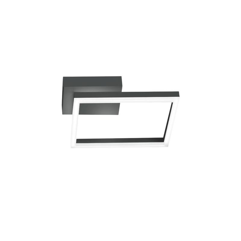 Lámpara de techo LED moderna BARD 22W Antracita 3394-23-282 Fabas Luce
