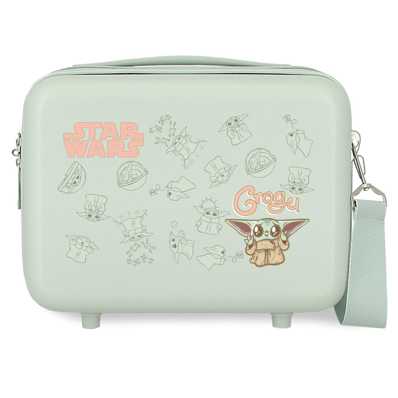 Neceser Grogu menta 29x21x15 cm