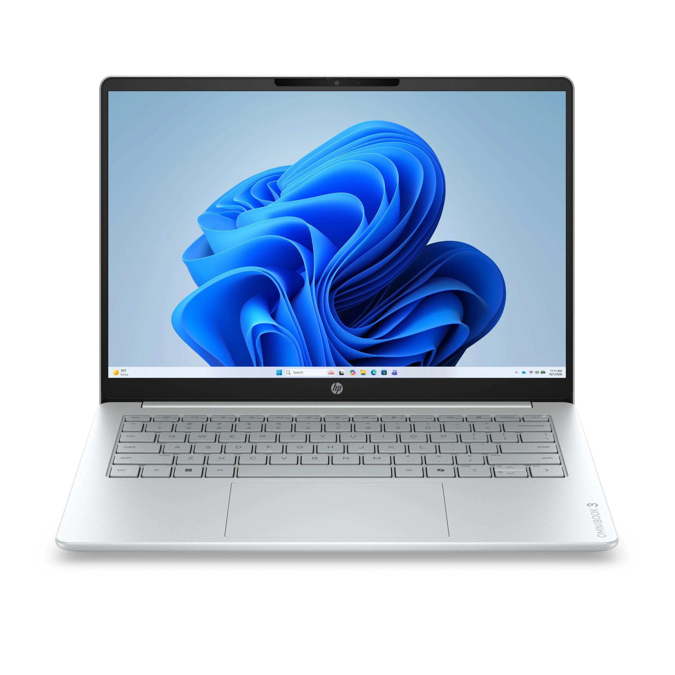 Pc portátil Intel Core Ultra 5 225U 14" Windows 11 HP PT2135056 Ram 8 GB Disco 512 GB | SSD, Wi-Fi 6, Plata