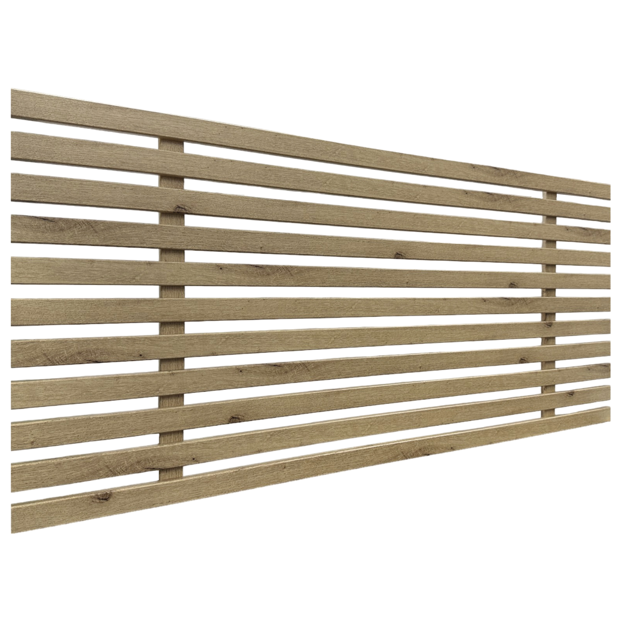 DHOME Cabecero de Madera reciclada DM Estilo Palet Japonés