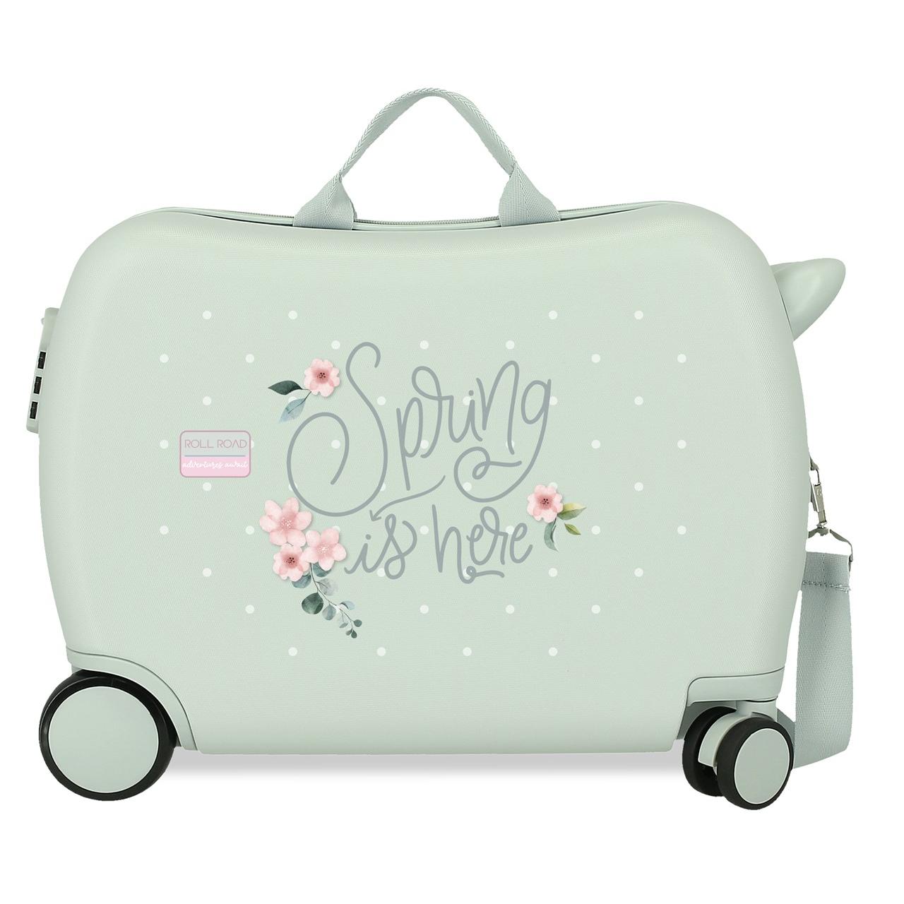 Roll Road - Maleta infantil Spring is here rígida 50x38x20 cm, 38 L