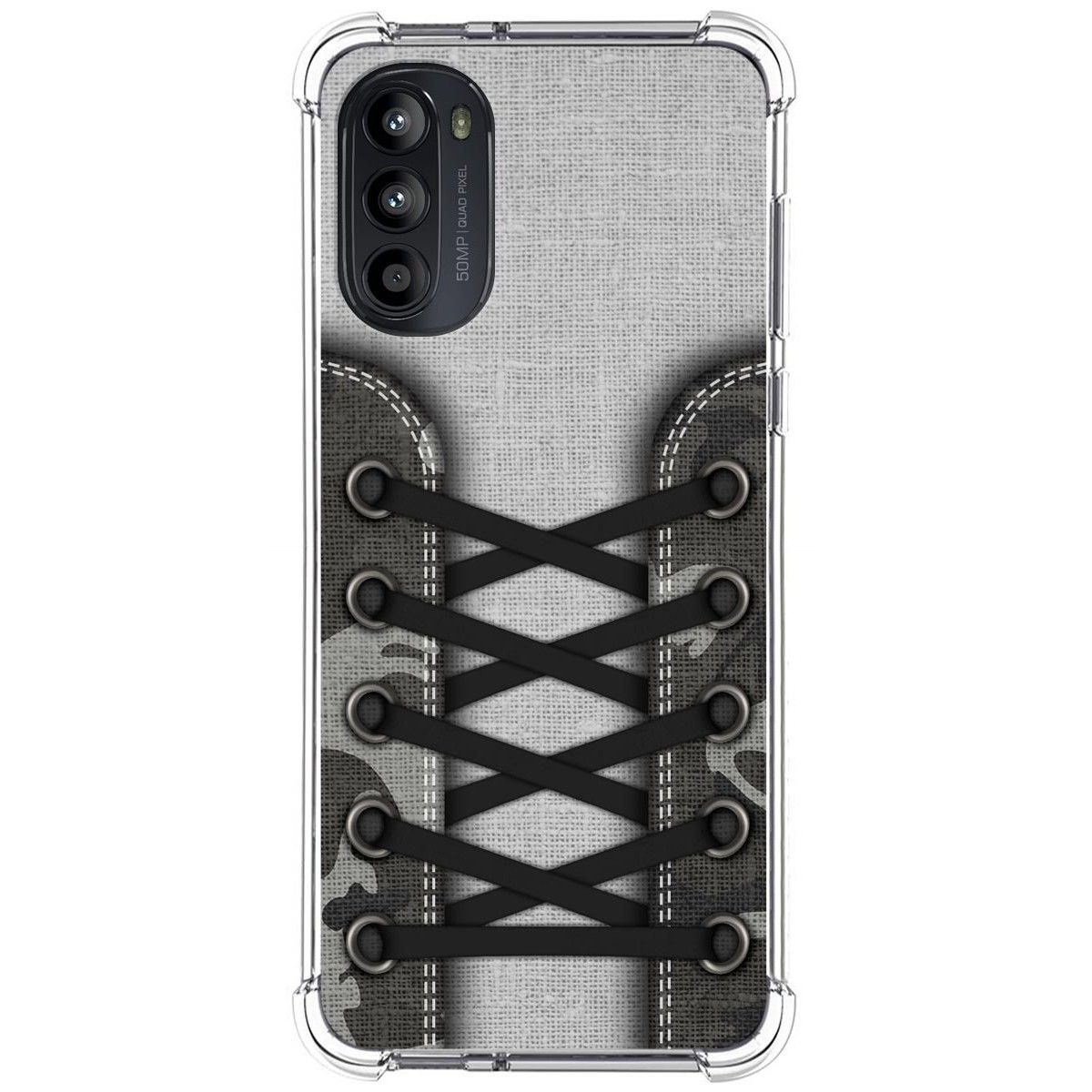 Funda Silicona Antigolpes para Motorola Moto G52 4G diseño Zapatillas 16 Dibujos