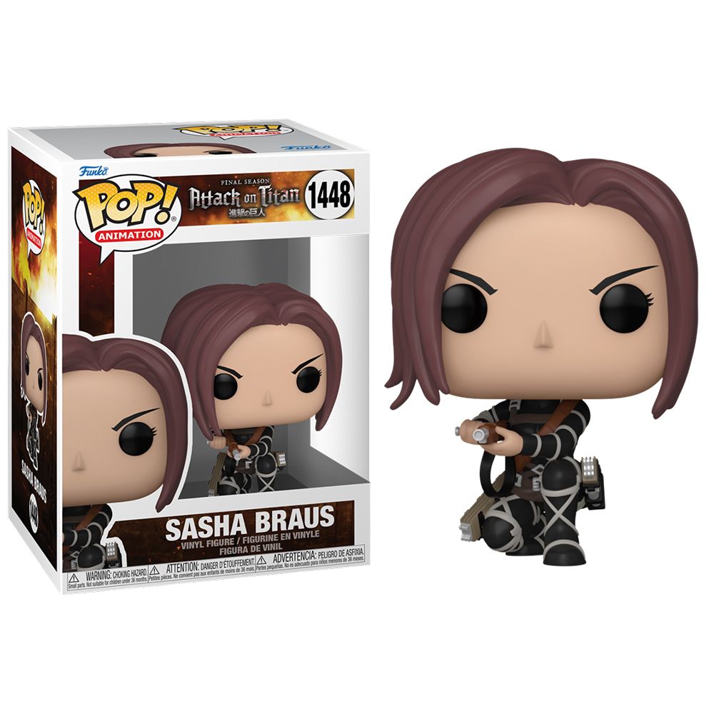 Funko Pop!  Ataque a los Titanes S5 - Sasha Braus, 67927, Nº1448