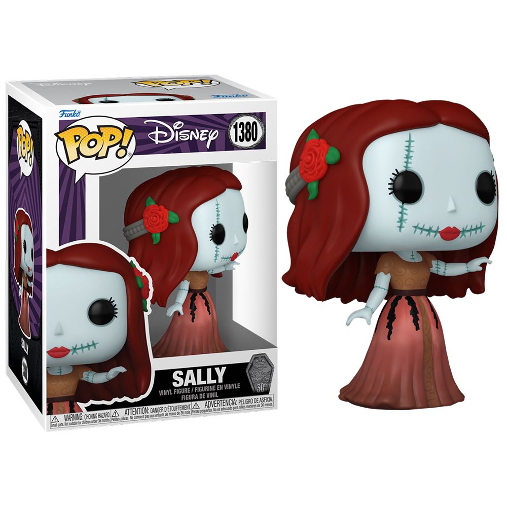Funko Pop! Pesadilla Antes de Navidad 30 Aniversario - Sally Formal, 72385, Nº1380