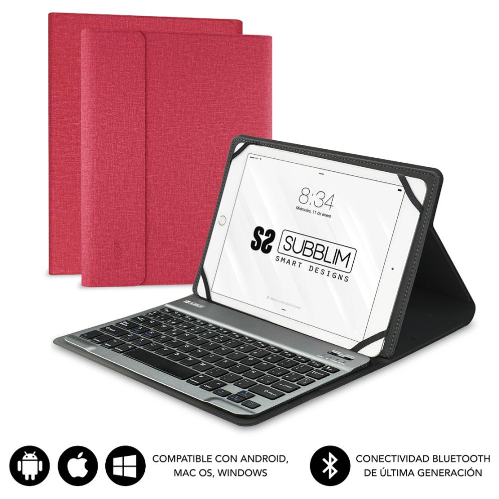 Subblim Keytab Pro Bluetooth Roja para Tablet 10.1"