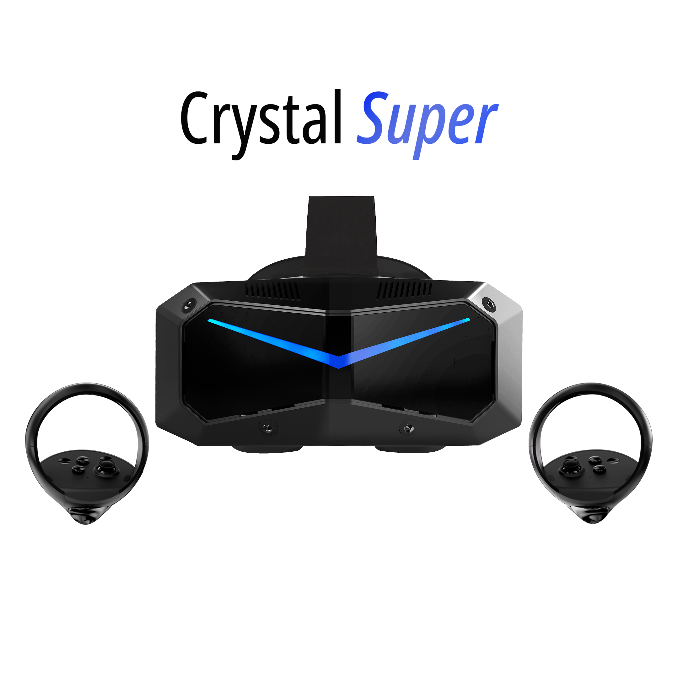 Pimax Crystal Super: Cascos de Realidad Virtual de Alta Resolución 3840x3840 por Ojo con Seguimiento Ocular y Ópticas Intercambiables para PC