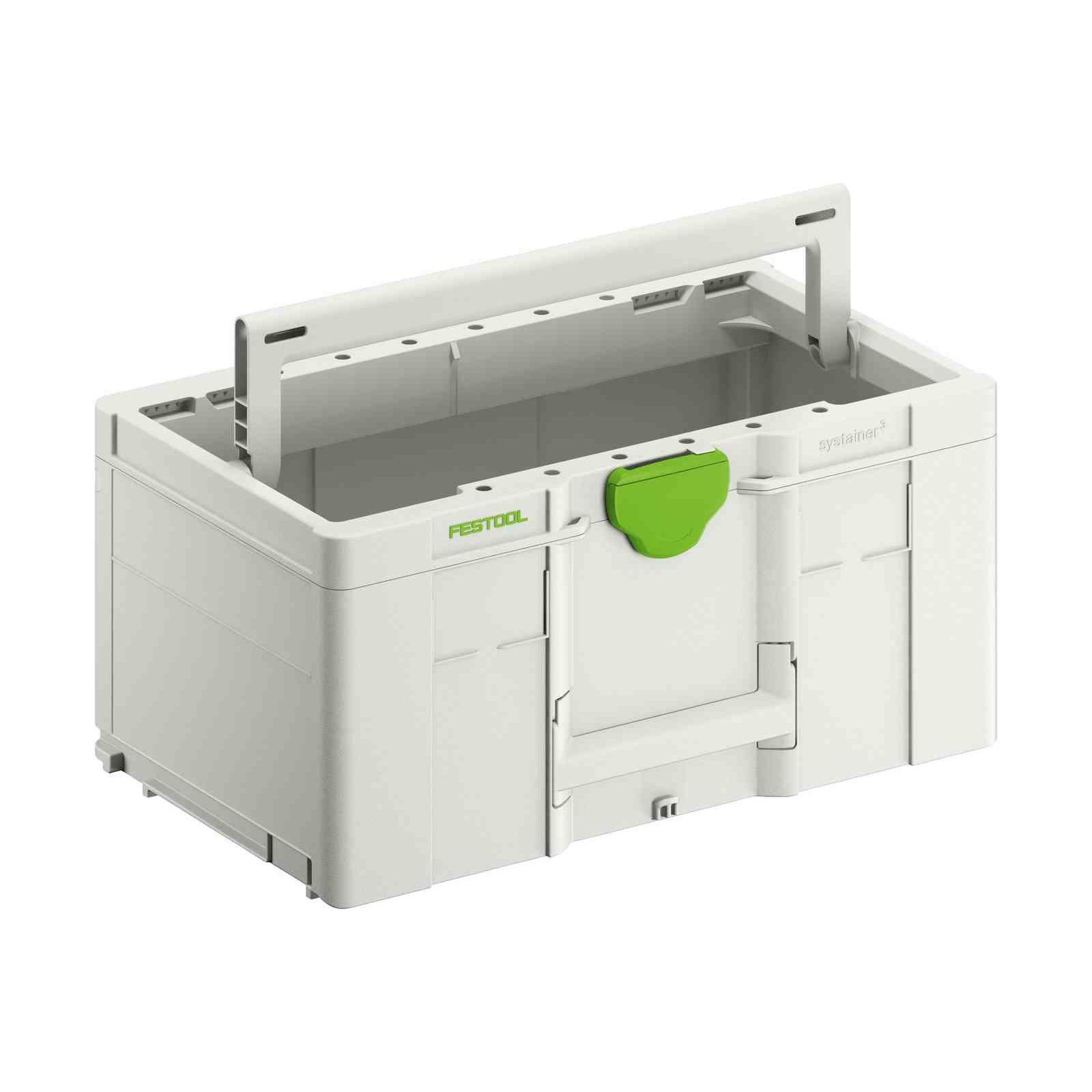 Festool SYS3 TB L 237 Caja de herramientas Verde, Blanco