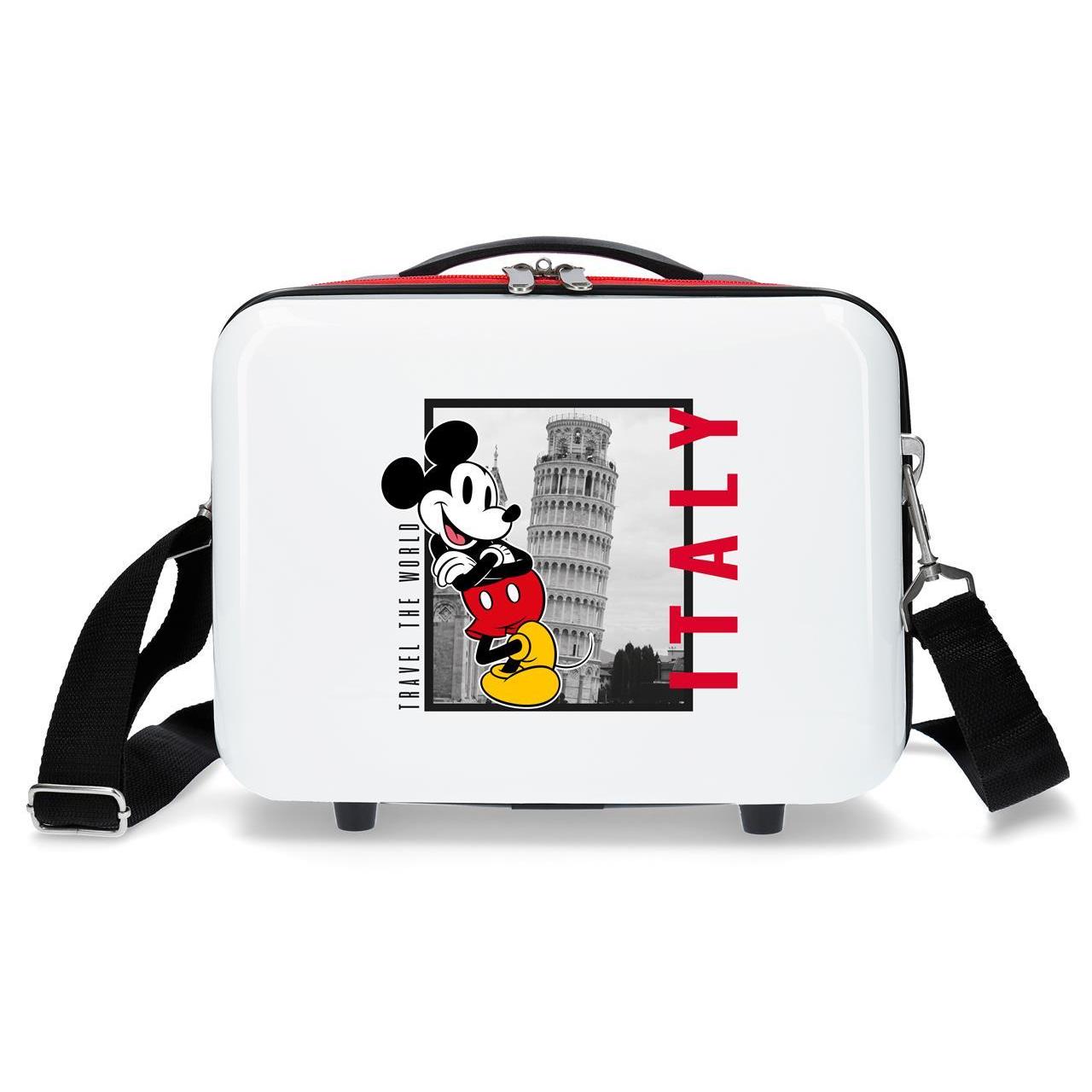 Disney Mickey Neceser De Viaje ABS Mickey Y Minnie Travel The World