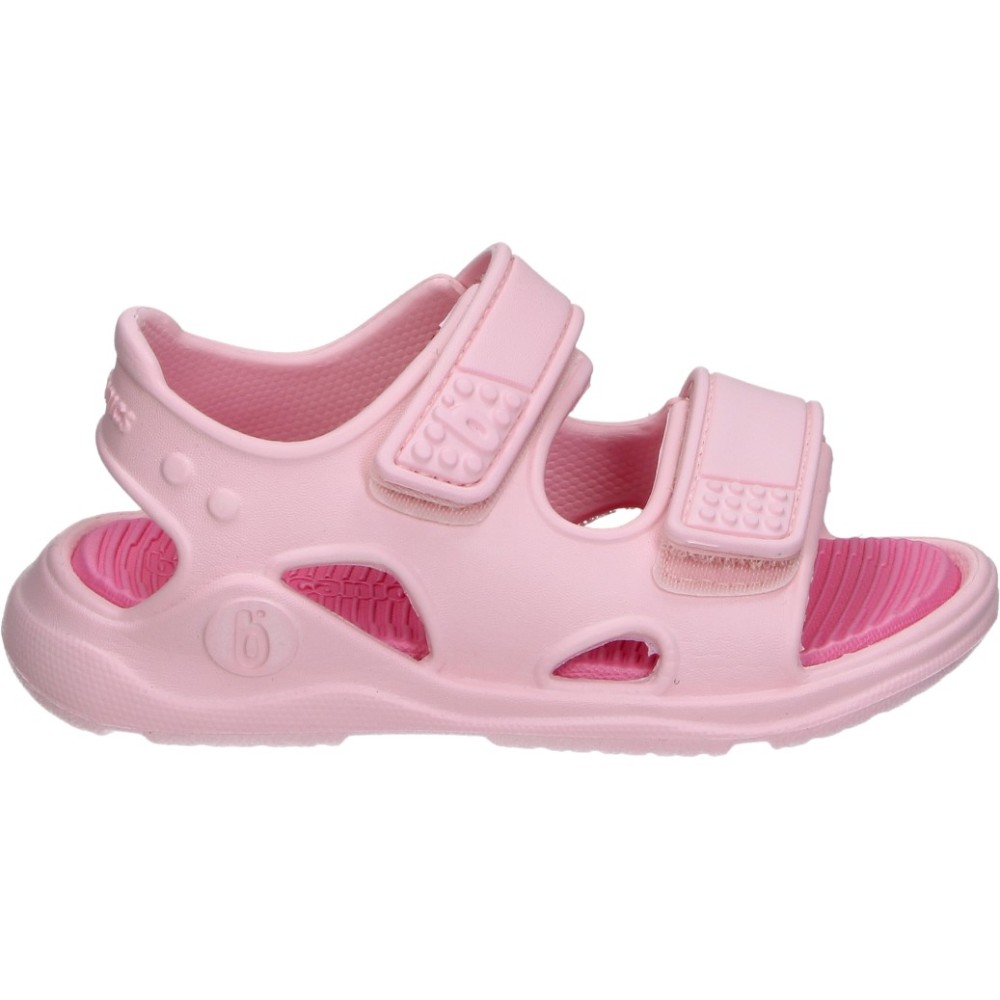 BIOMECANICS | Chancletas Biomecanics BioAQUA para Niña – Chanclas en Color Rosa – Piscinas con Doble Cierre de Velcro – Respetuosos con el Pie – Ligeros y Flexibles – Suela Antideslizante – Modelo 262295-F032