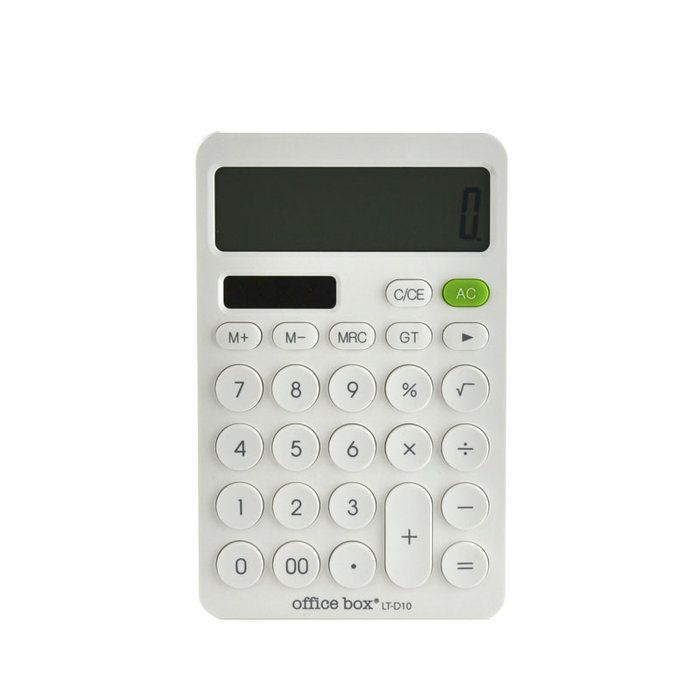 FRAGA CALCULADORA DE MESA 12 DIGITOS BLANCO CALCULADORAS OFFICE BOX 10x3x15 Cms.