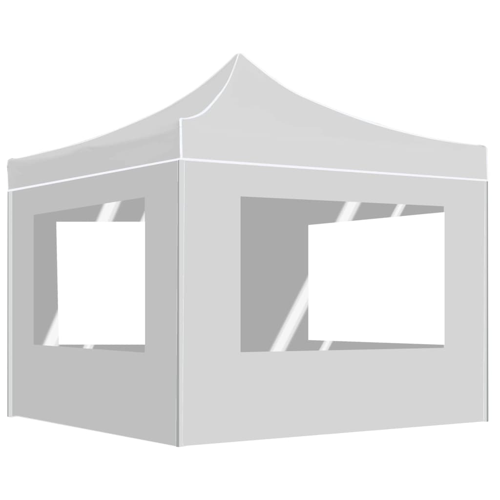 vidaXL Carpa Plegable Profesional con Paredes Aluminio Jardín Parasol Color Azul,  Blanco,  Antracita y mas