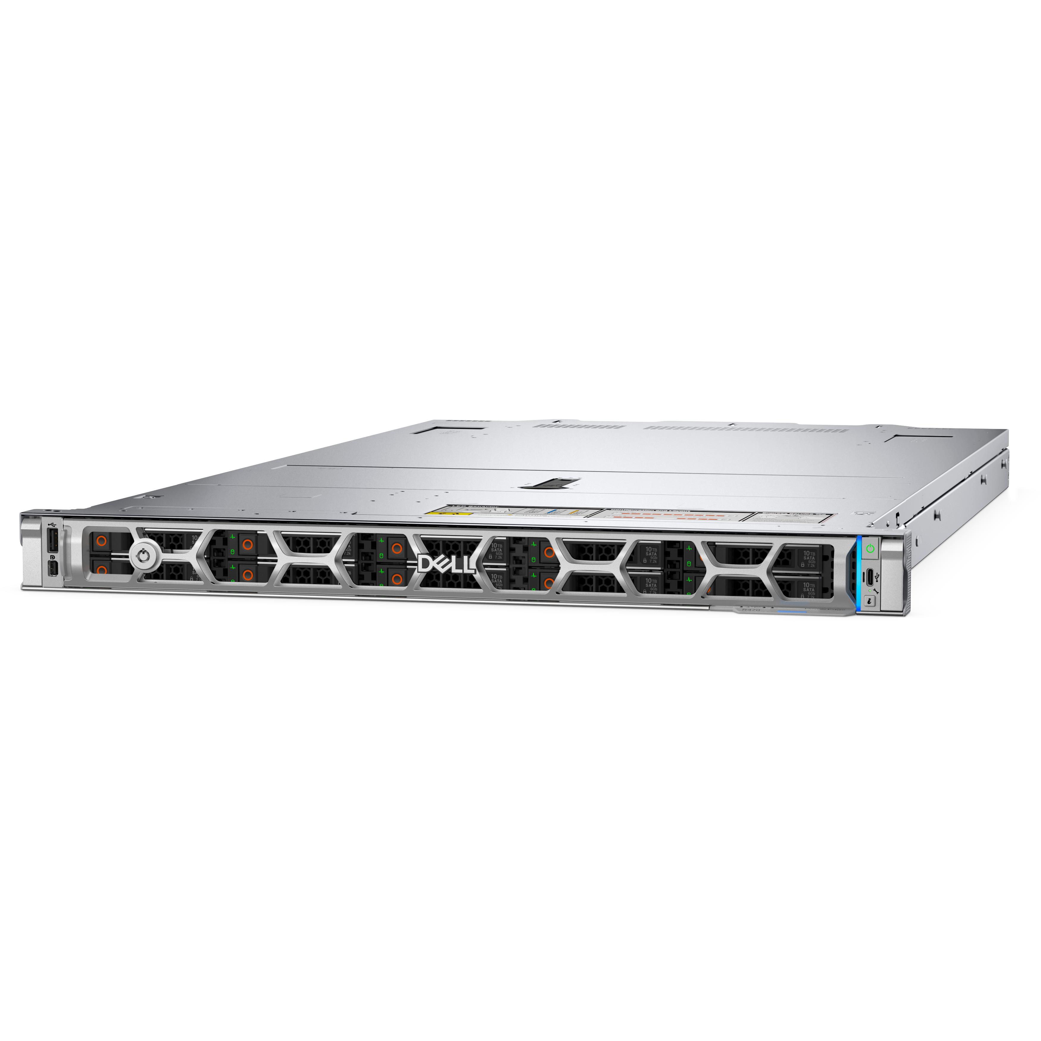 DELL PowerEdge R470 servidor 480 GB Bastidor (1U) Intel Xeon 6 6507P 3,5 GHz 32 GB DDR5-SDRAM 1100 W
