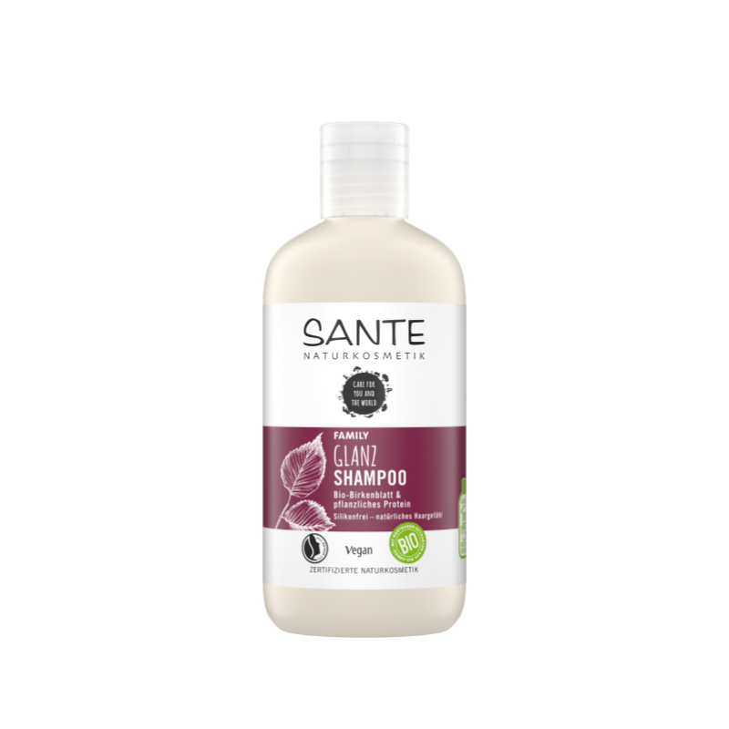 Champú Brillo Family Abedul & Proteina Vegetal 250 ml Sante