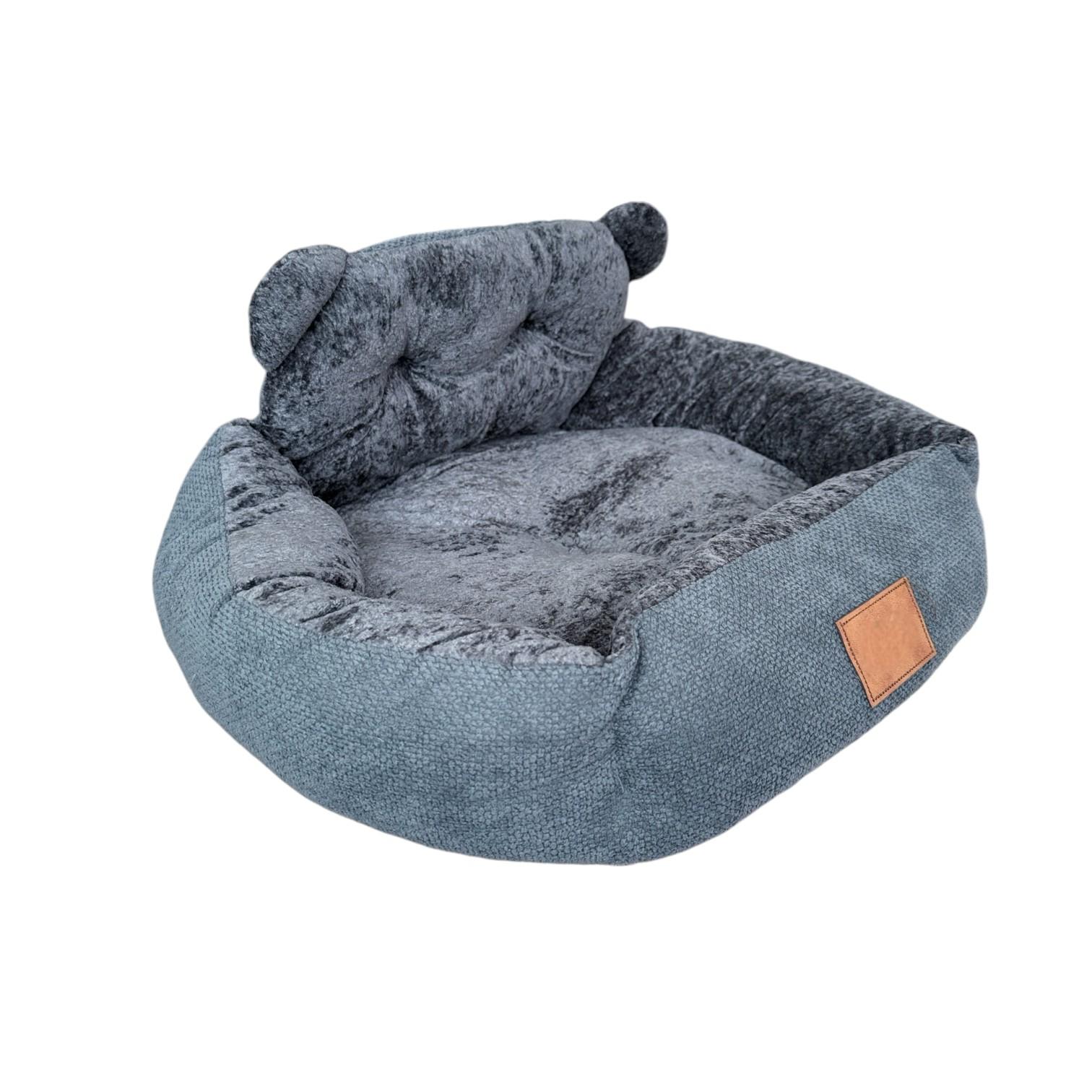 COTTECOTA-Cama Sofá para Mascotas | Cama Suave y Acolchada para Gatos y Perros Pequeños | Diseño Cómodo y Seguro para Interior | Medidas 45 x 42 x 12 cm