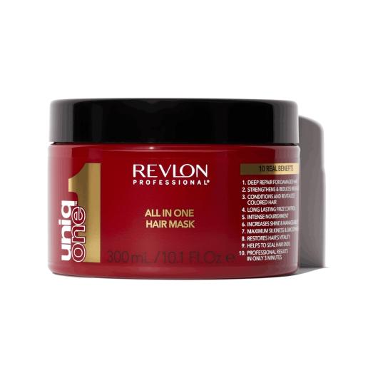 Revlon Mascarilla Capilar All In One Uniq One 10 Beneficios Hidratación Profunda Cabello Seco Encrespado