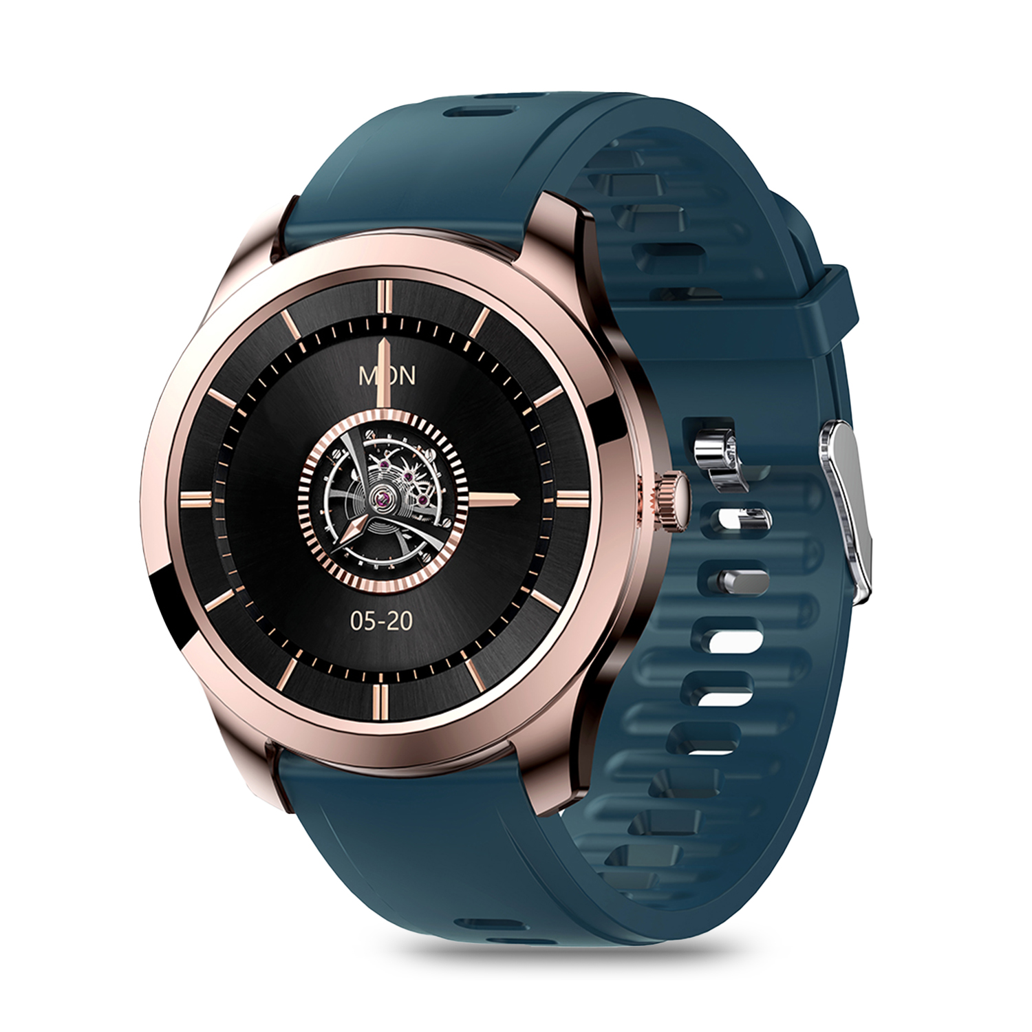 DAM. Smartwatch M28 con termómetro corporal, monitor de O2 en sangre y tensión. Modos deportivos. 24x4x1cm.