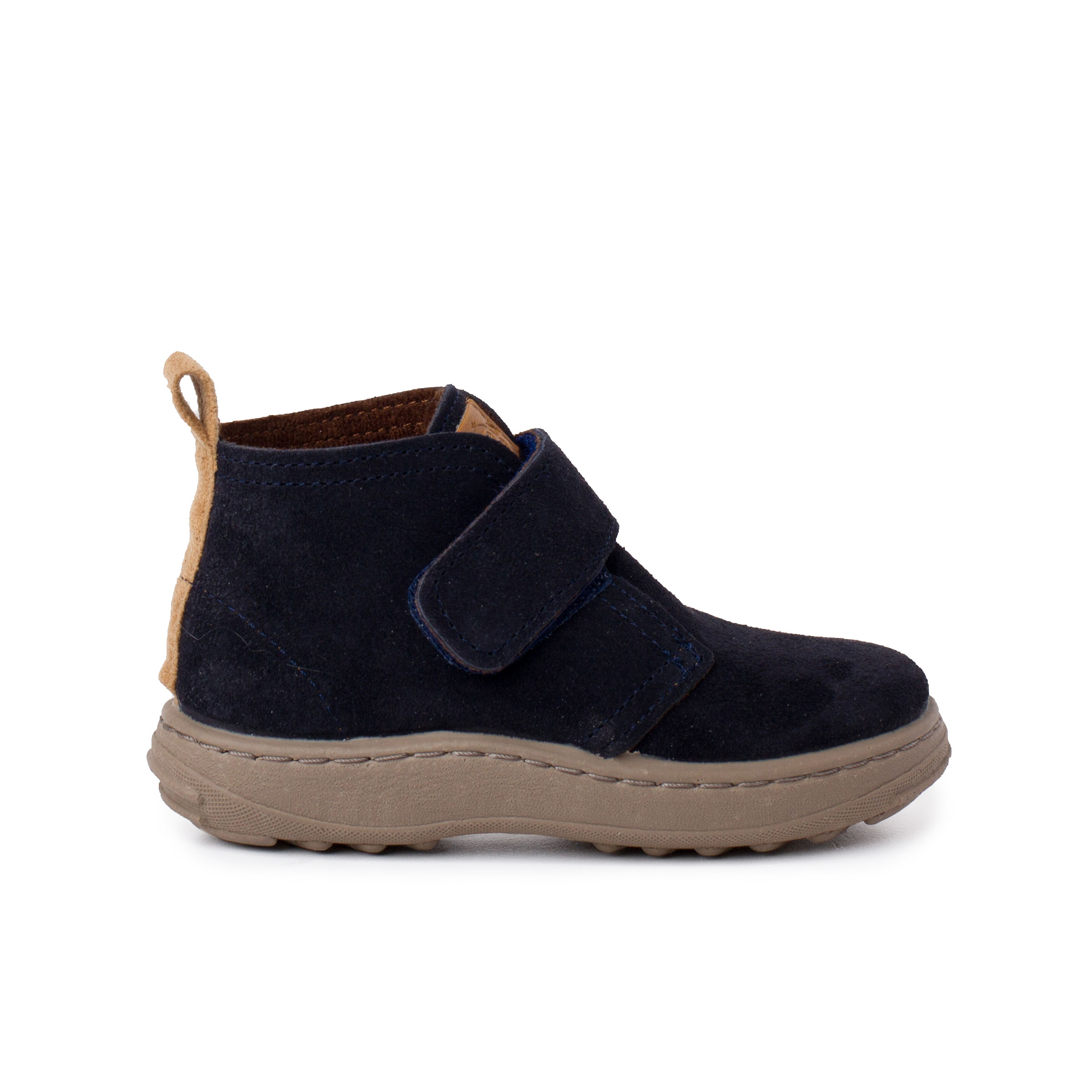 Pisamonas botas serraje niños suela sport tira adherente