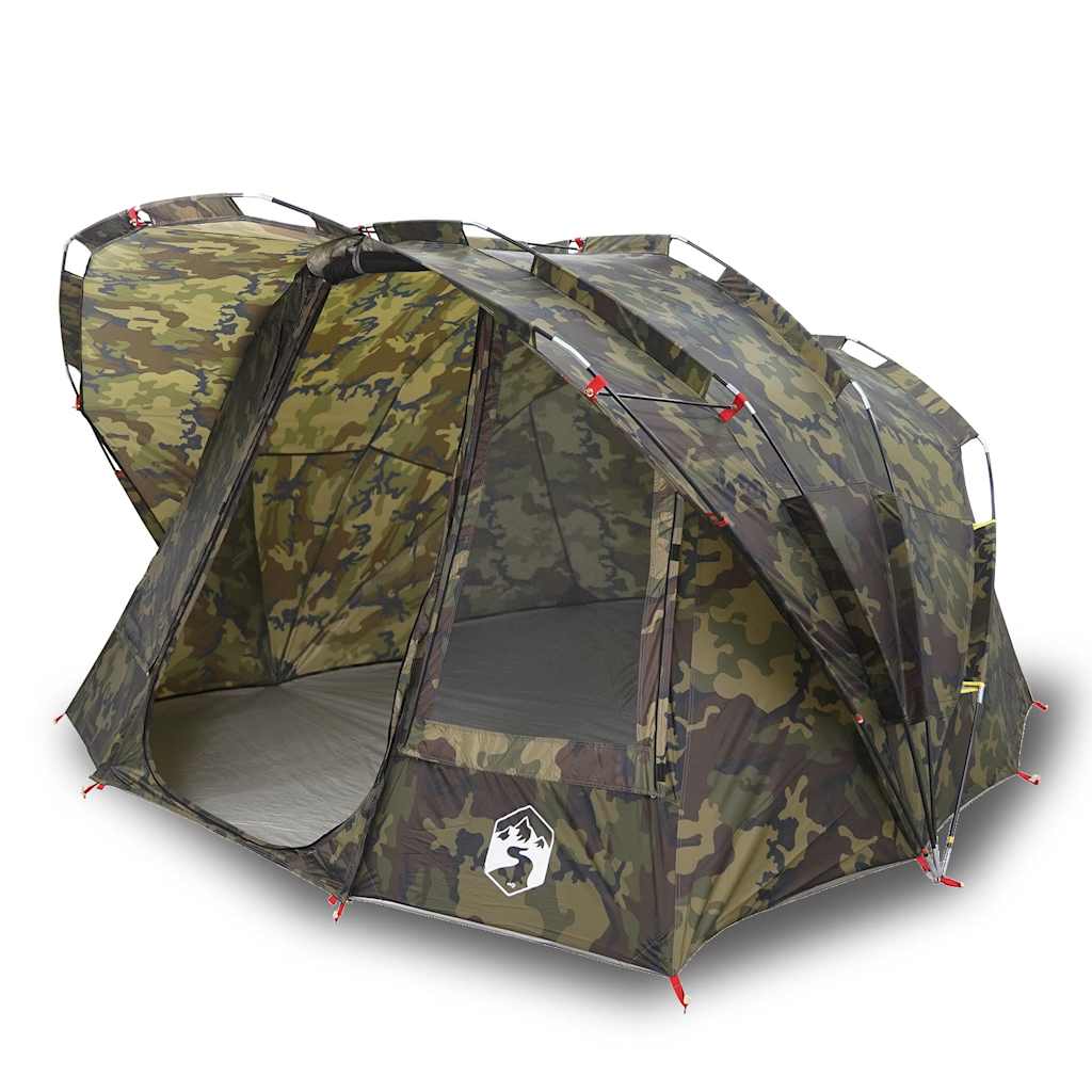 vidaXL Tienda de pesca 5 personas impermeable