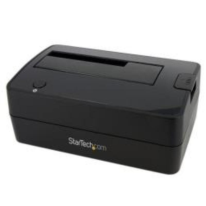 StarTech USB 3.0 to SATA Single Bay Hard Drive Docking Station, USB 3.0 Hard Drive Dock (5 Gbps), External SATA I/II/III HDD/SSD