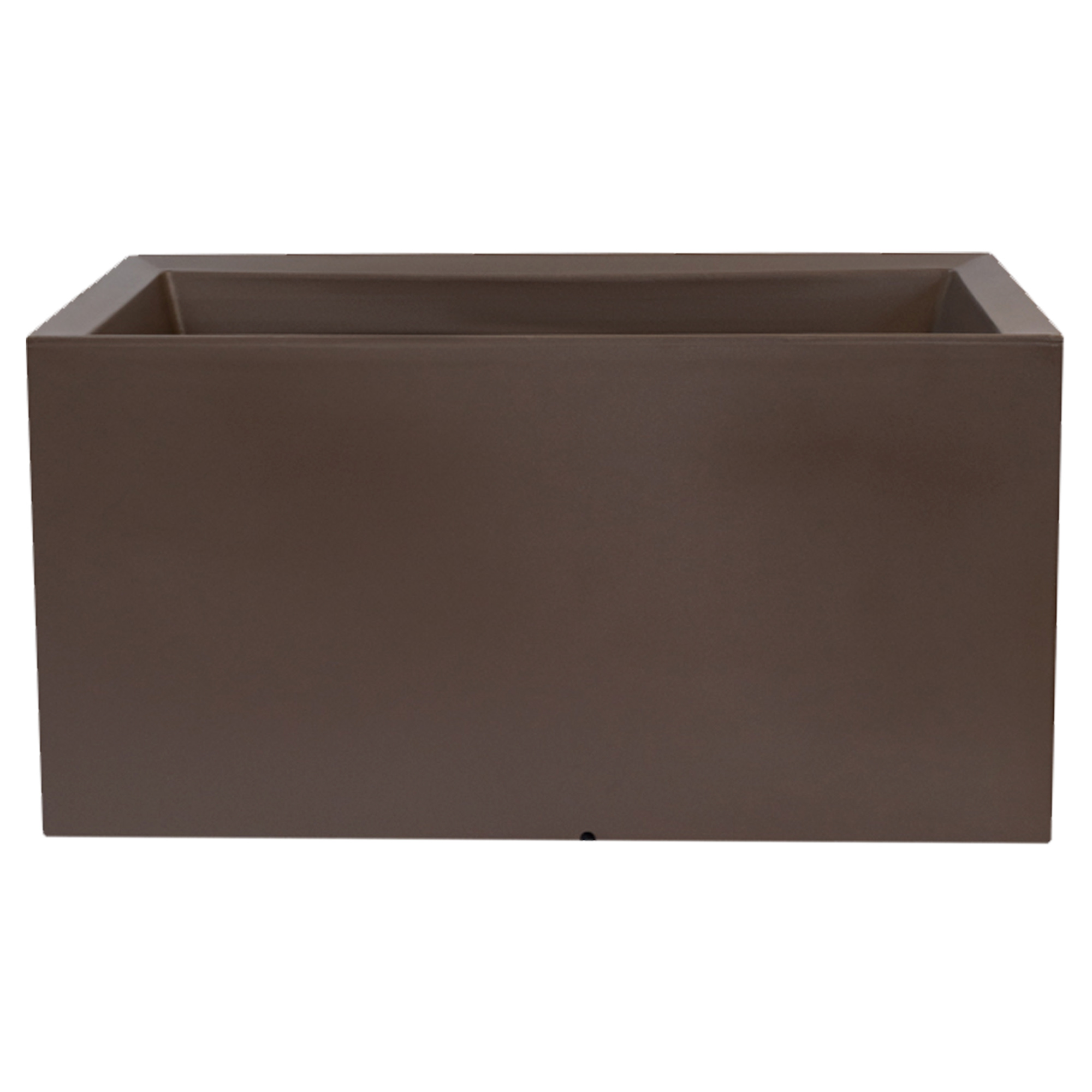 Wellhome Jardinera RODR-I 100 BLANCO de Polietileno | Fácil Limpieza | Resistente a Impactos