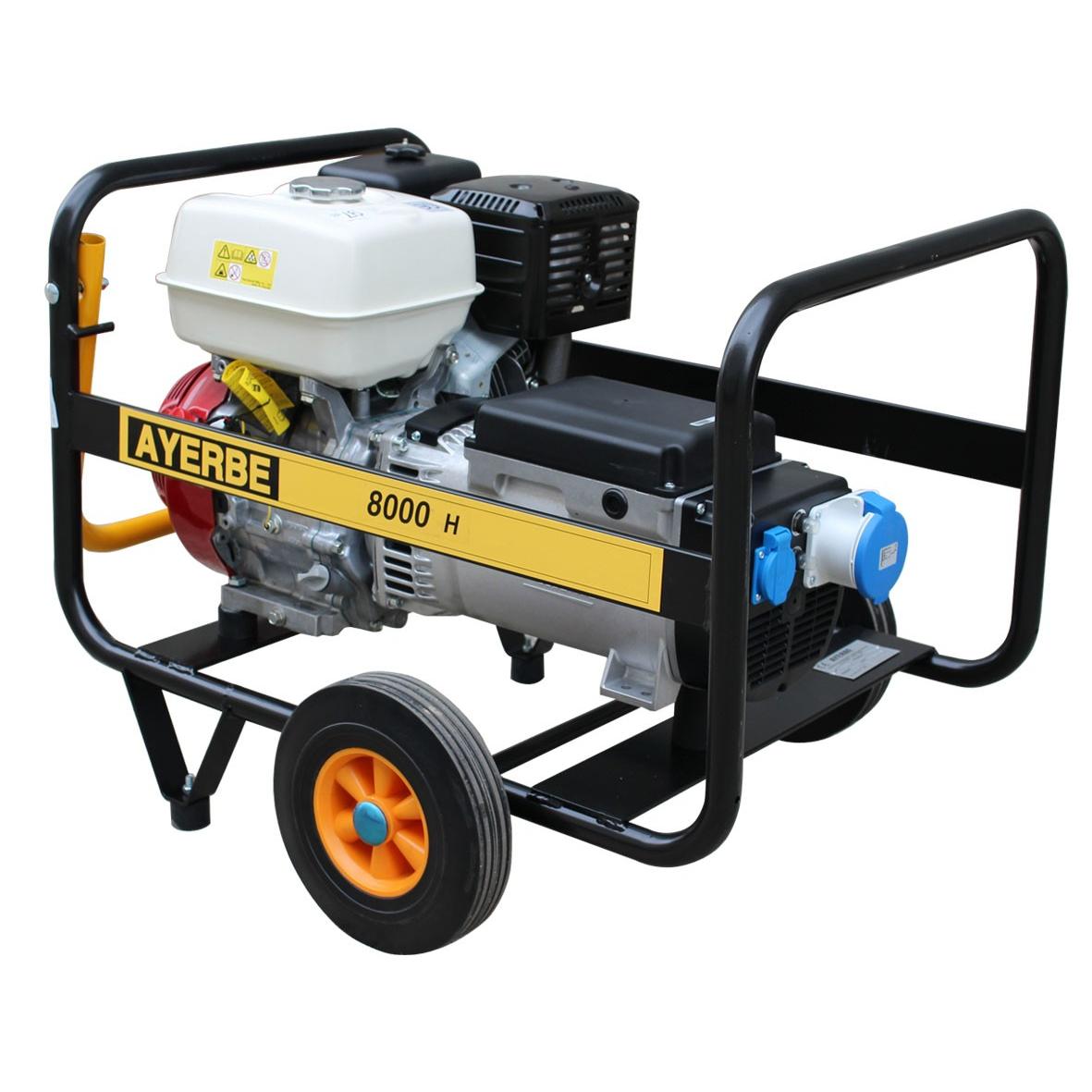 Grupo Electrógeno AYERBE AY-8000 MN HONDA