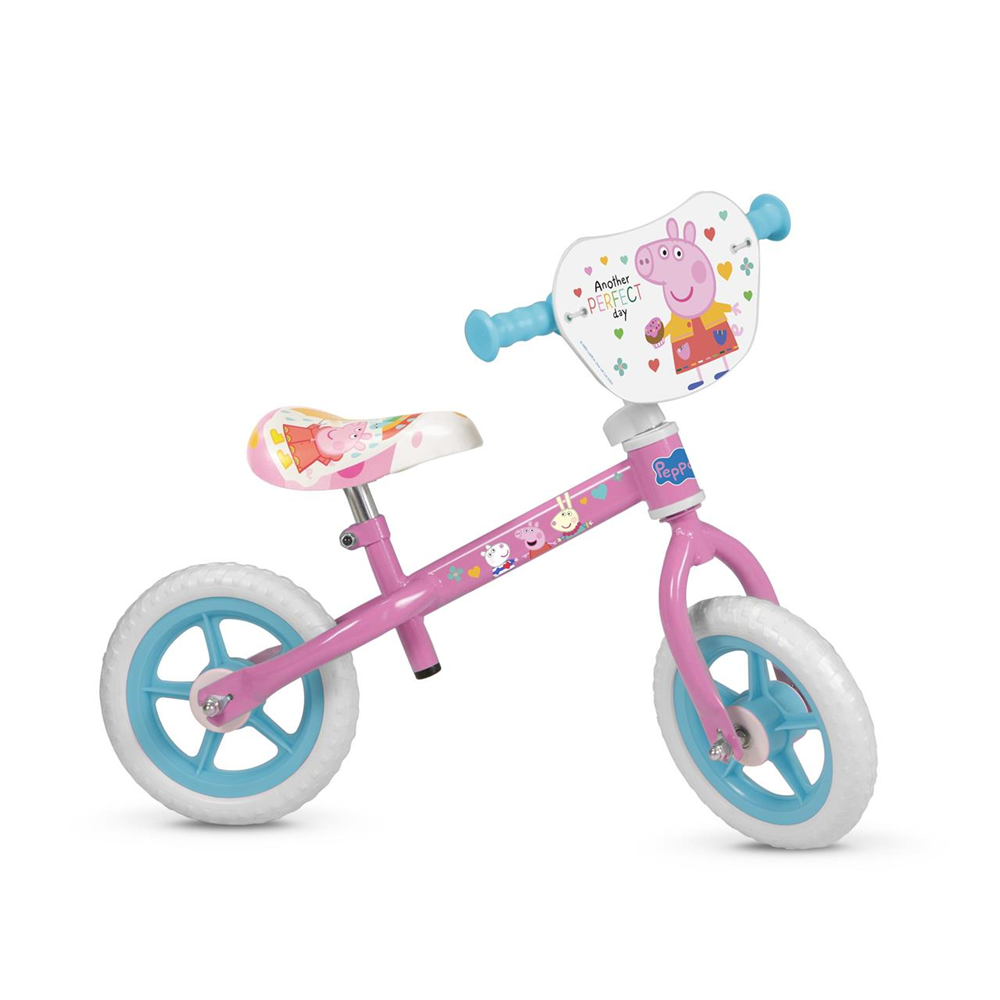 Bicicleta sin pedales Peppa Pig Rosa 10" (mas de 2 años) (Peppa pig 195)