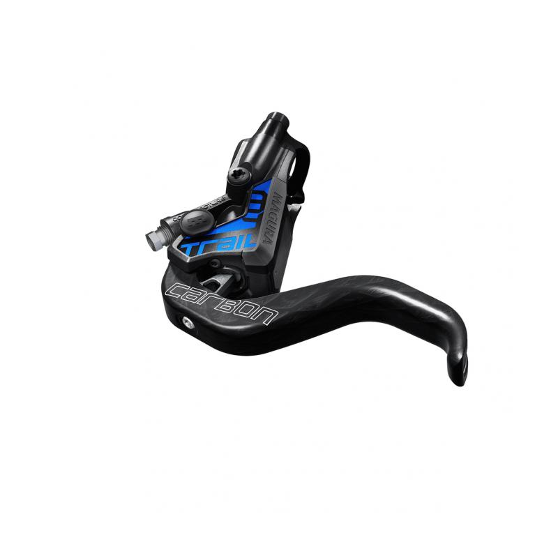 MAGURA - Maneta MT TRAIL SL para bicicleta de montaña, palanca HC de carbono de 1 dedo, carcasa Carbotecture SL®, ajuste de alcance incluido, compatible con frenos desde modelo año 2019, color negro con acentos azules