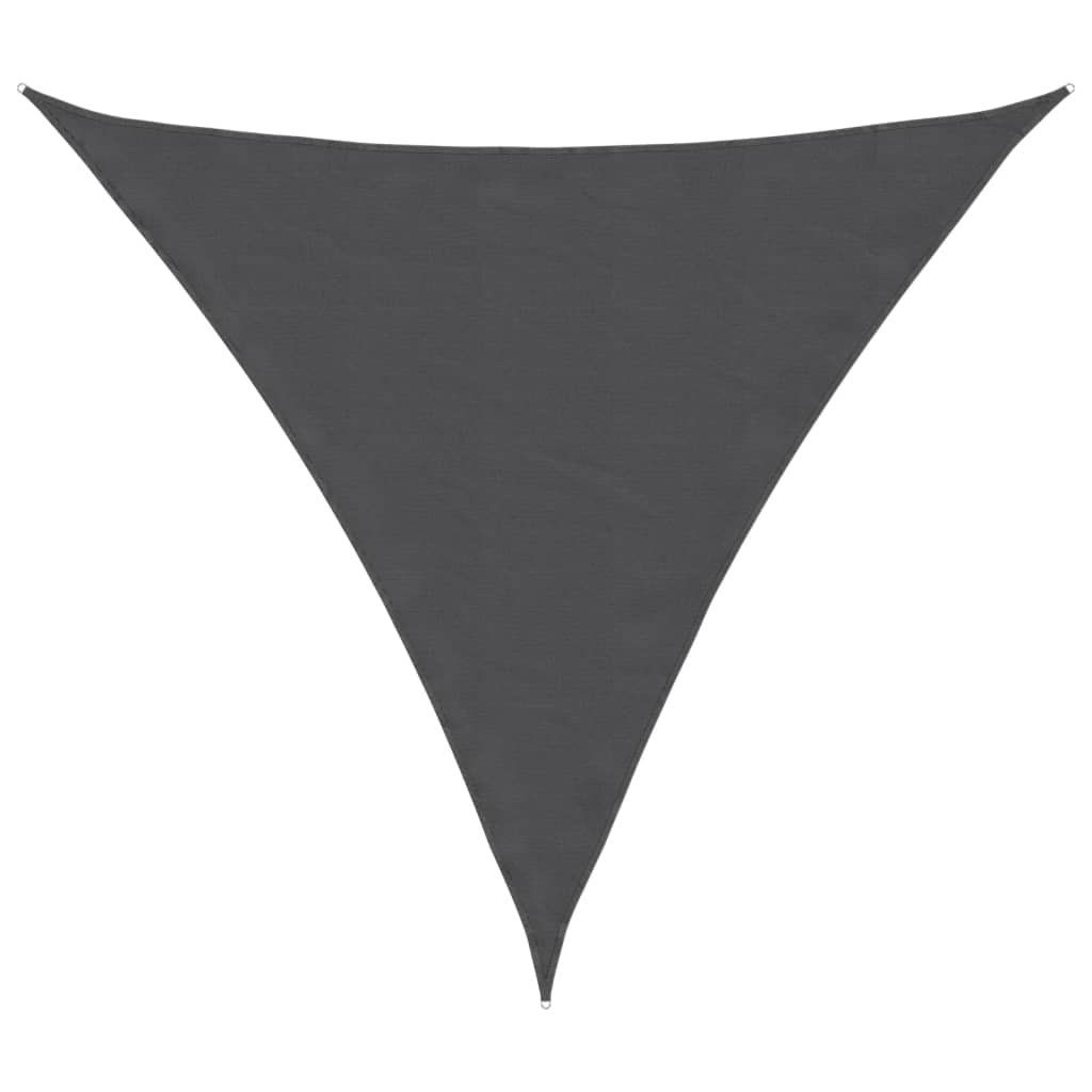 vidaXL Toldo de vela triangular tela Oxford 6x6x6 m Multicolor