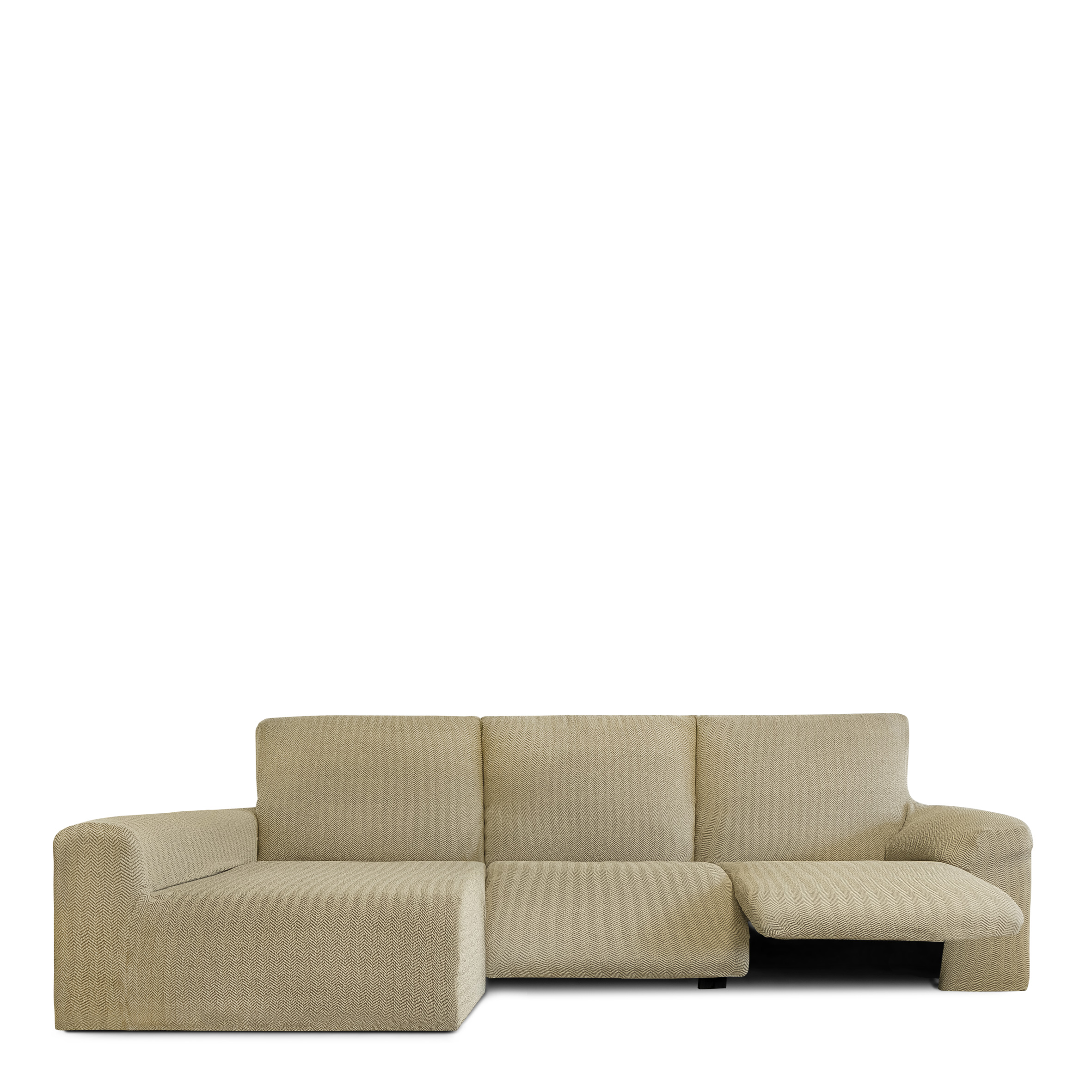 Funda de sofa m/0 ch. longue relax premium jaz izquierda (Mirando de frente) c/1, Tamaño brazo largo izquierda, 170x310x110cm, Fábricada en España