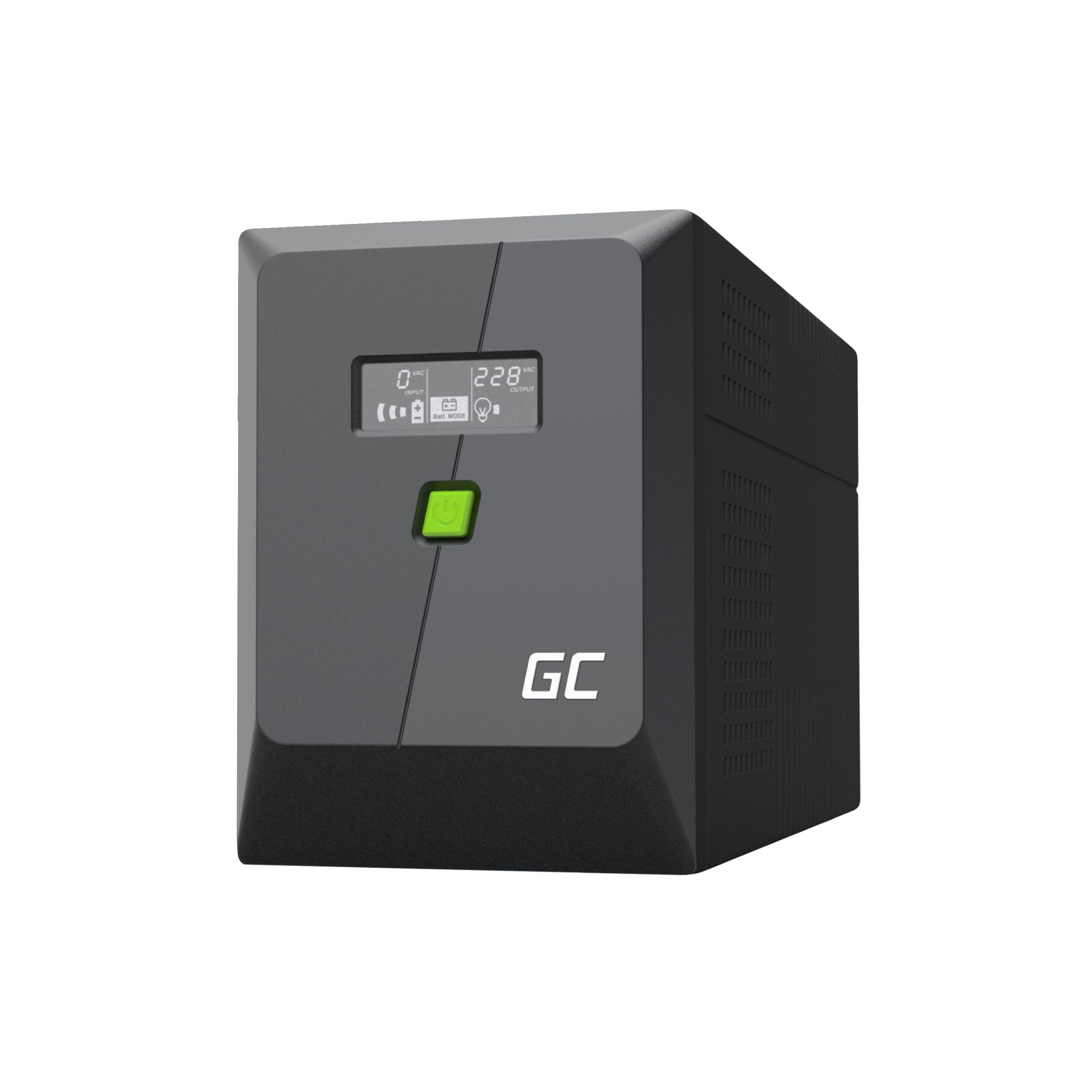 Green Cell sistema de alimentación ininterrumpida (UPS) Línea interactiva 1,5 kVA 900 W 4 salidas AC