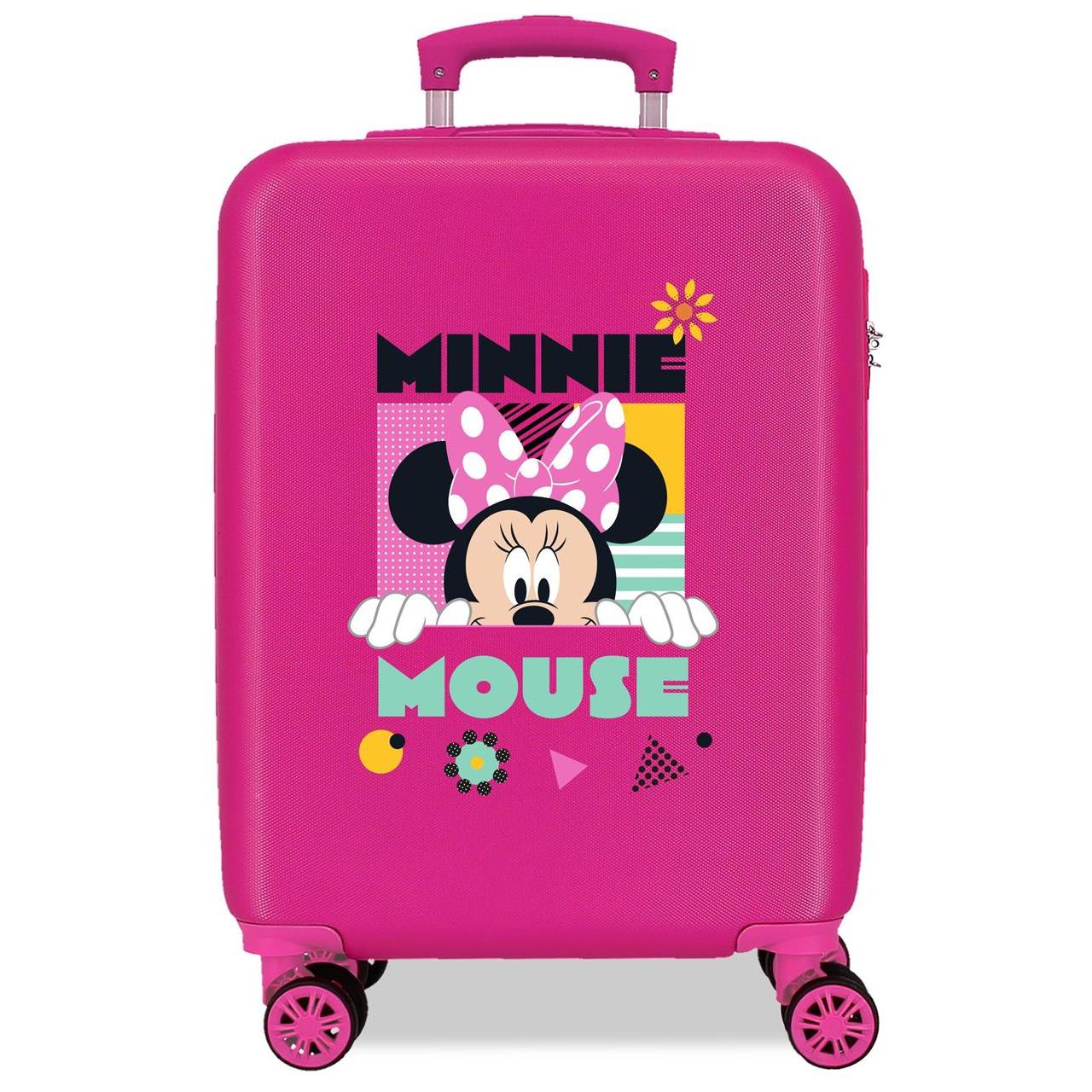 Disney Maleta De Cabina ABS Rígida Mickey & Minnie Fantasy 55cm