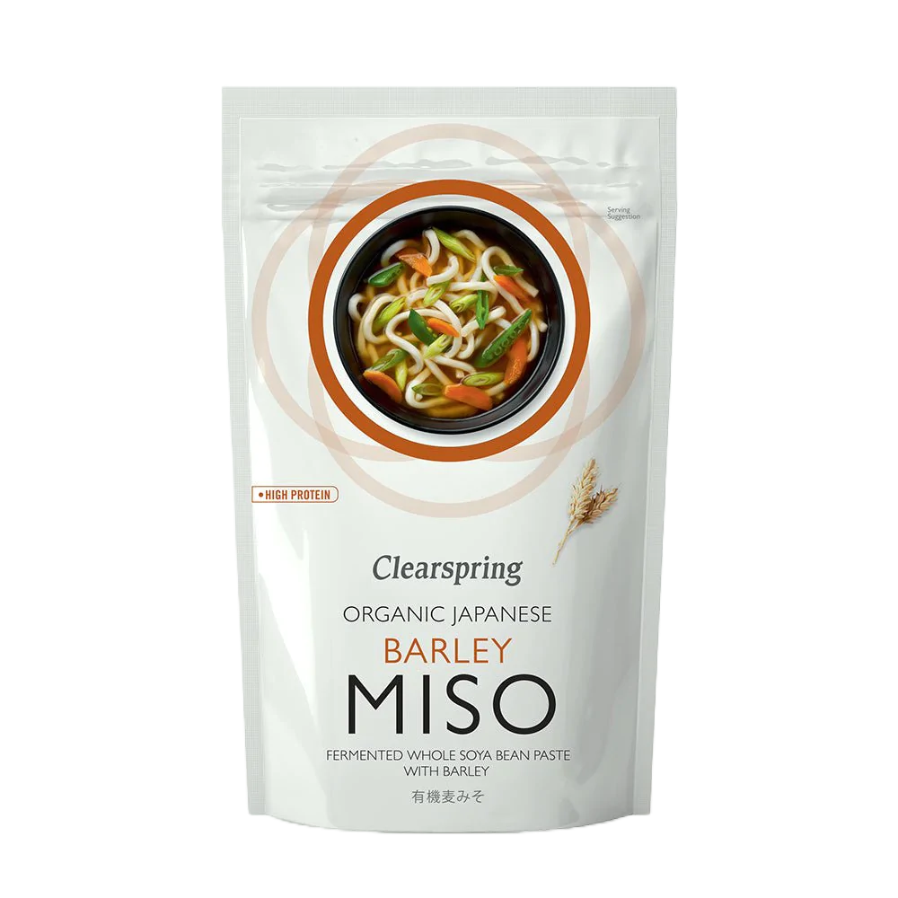 Pasta de miso de cebada japonesa  Clearspring