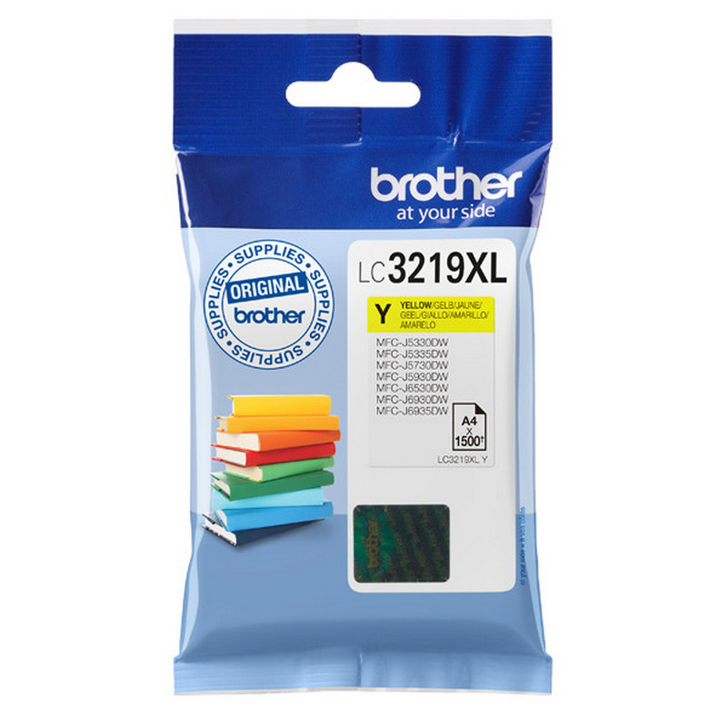 Brother lc3219xl yellow xl ink cartridge