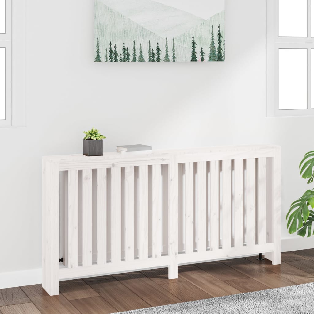 vidaXL Cubierta de Radiador Estantería Dormitorio Balda Color Natural, Blanco, Gris y mas