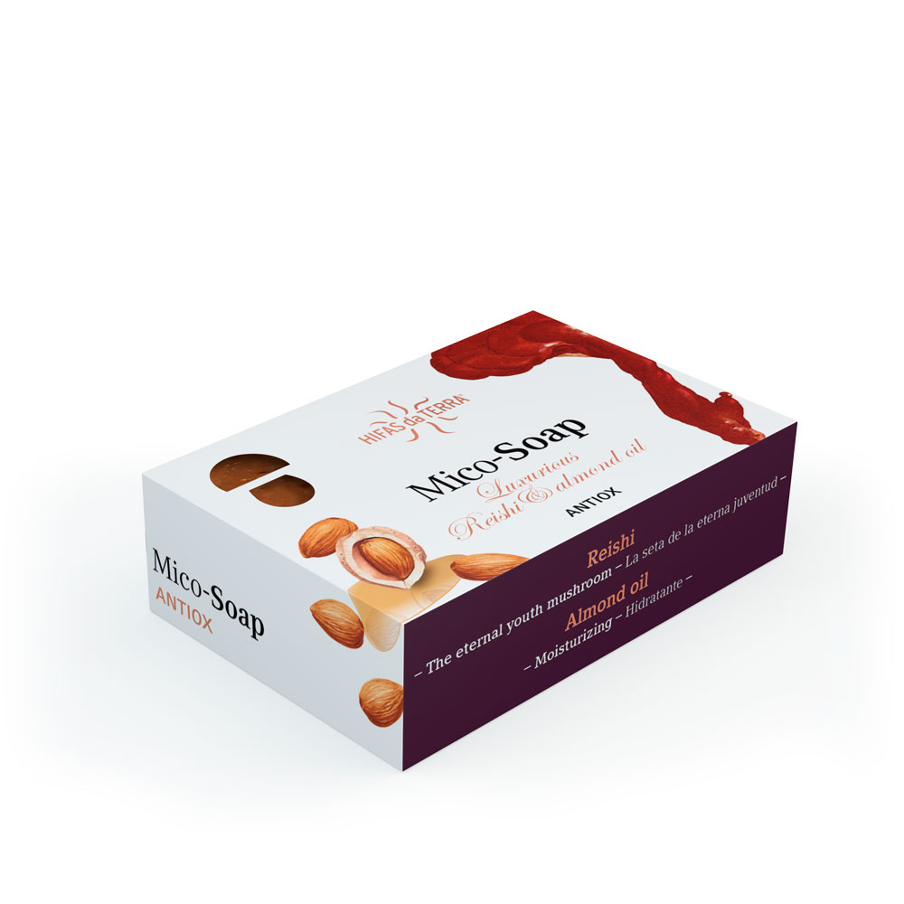 Mico-Soap Reishi Y Aceite Almendras 150 g Hifas da Terra
