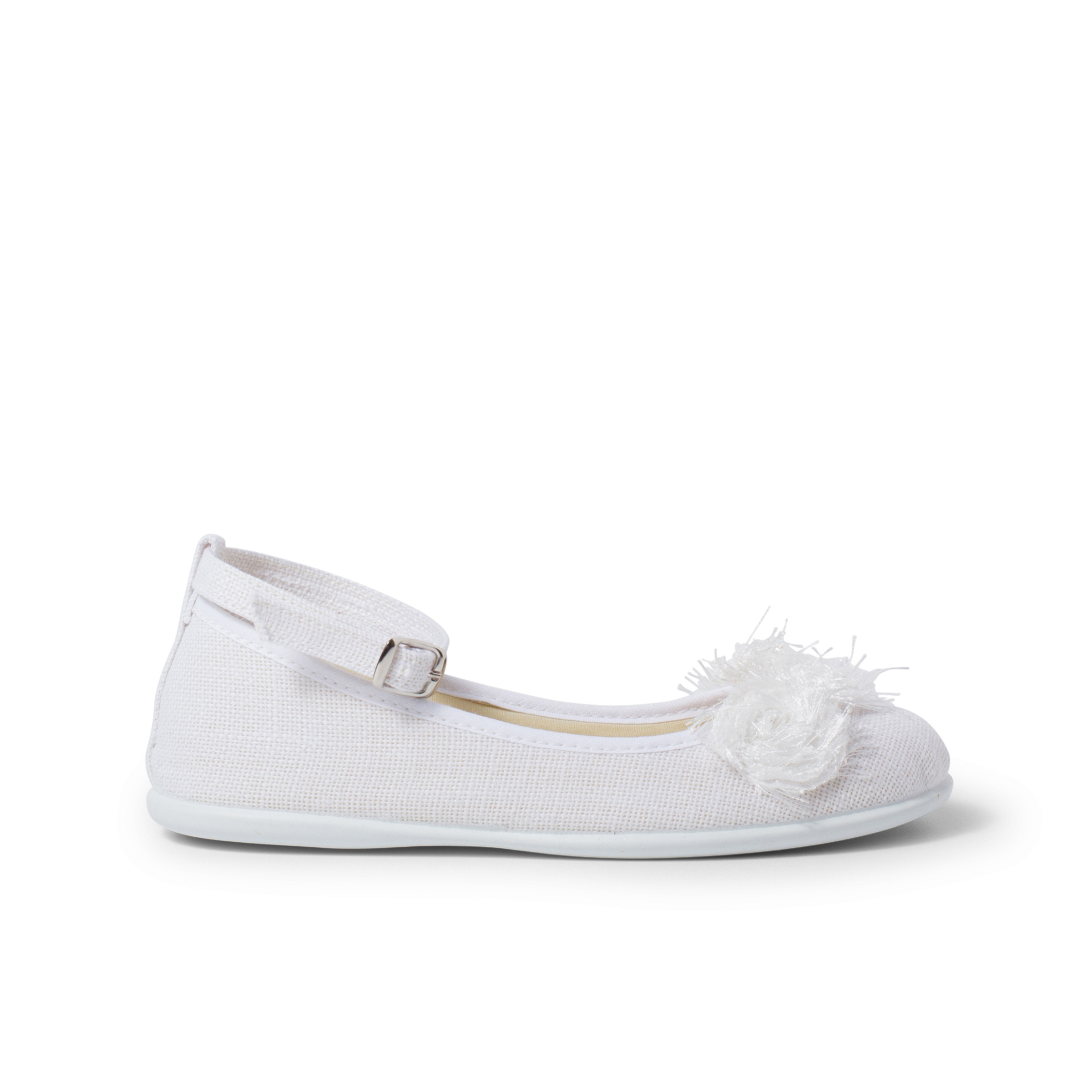 Pisamonas Bailarina Lino Pulsera Con Flor