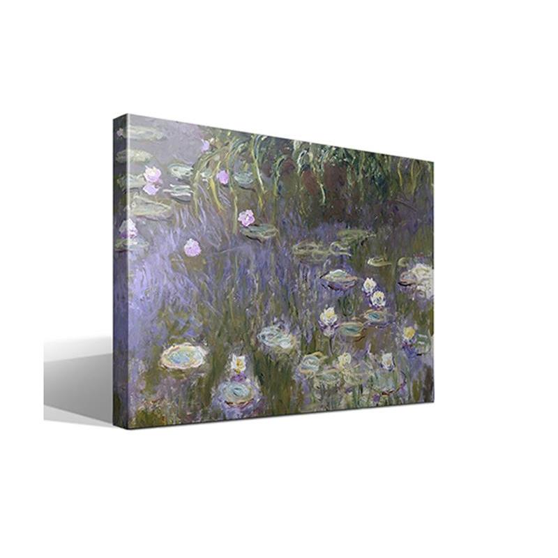 Cuadro Lienzo Monet Nenúfares - Alta Calidad - Fabricado en España