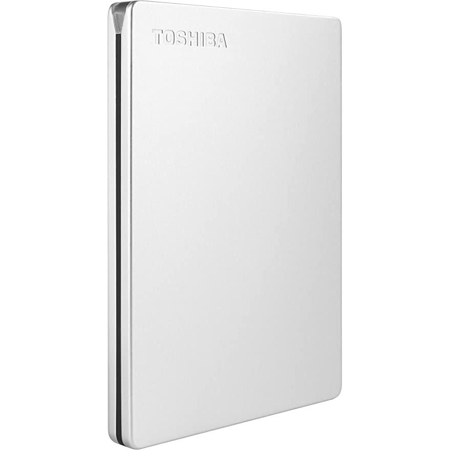 Toshiba Canvio | Portátil | Disco duro | 2 TB | USB 3.2 Gen 1 | Plateado