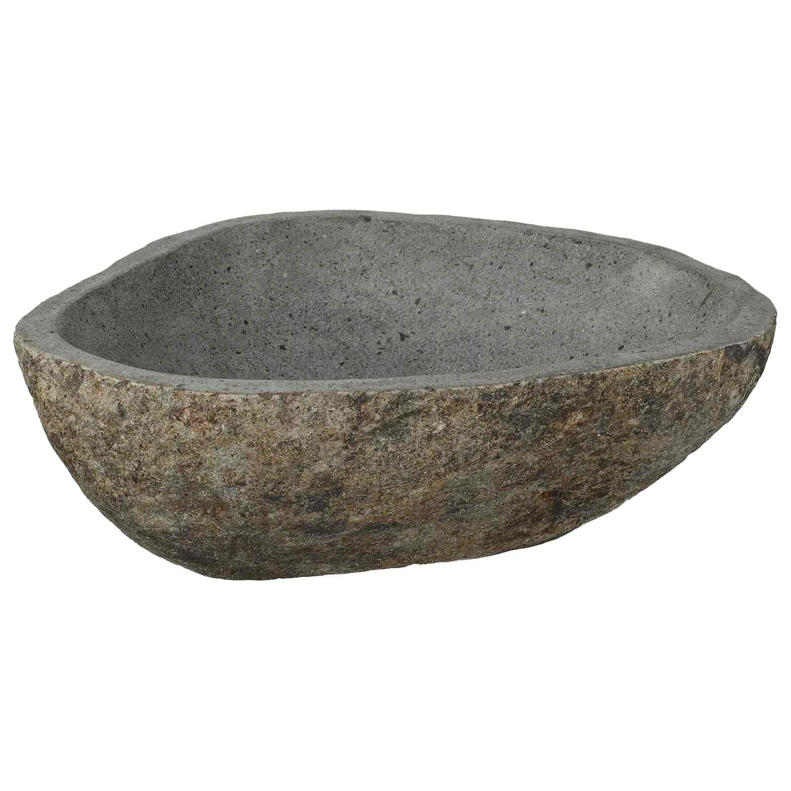 vidaXL Fregadero de Piedra Río Gris Claro 52 x 40 x 15 cm