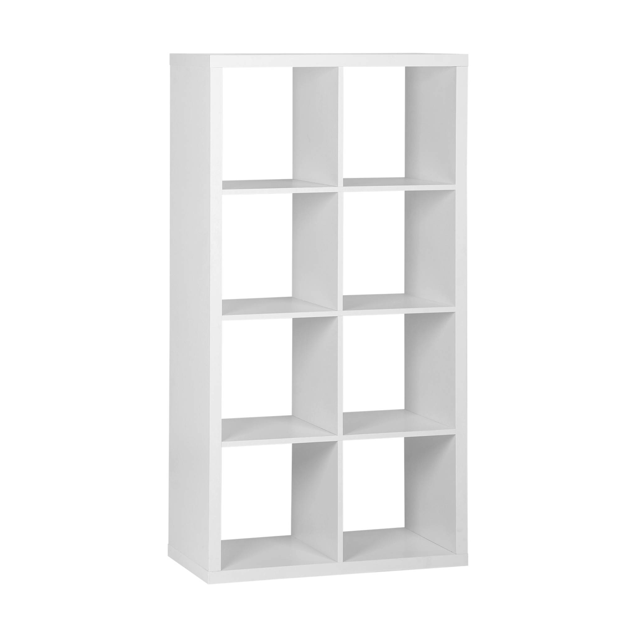 Estante librería decor madera 4 niveles 8 compartimentos